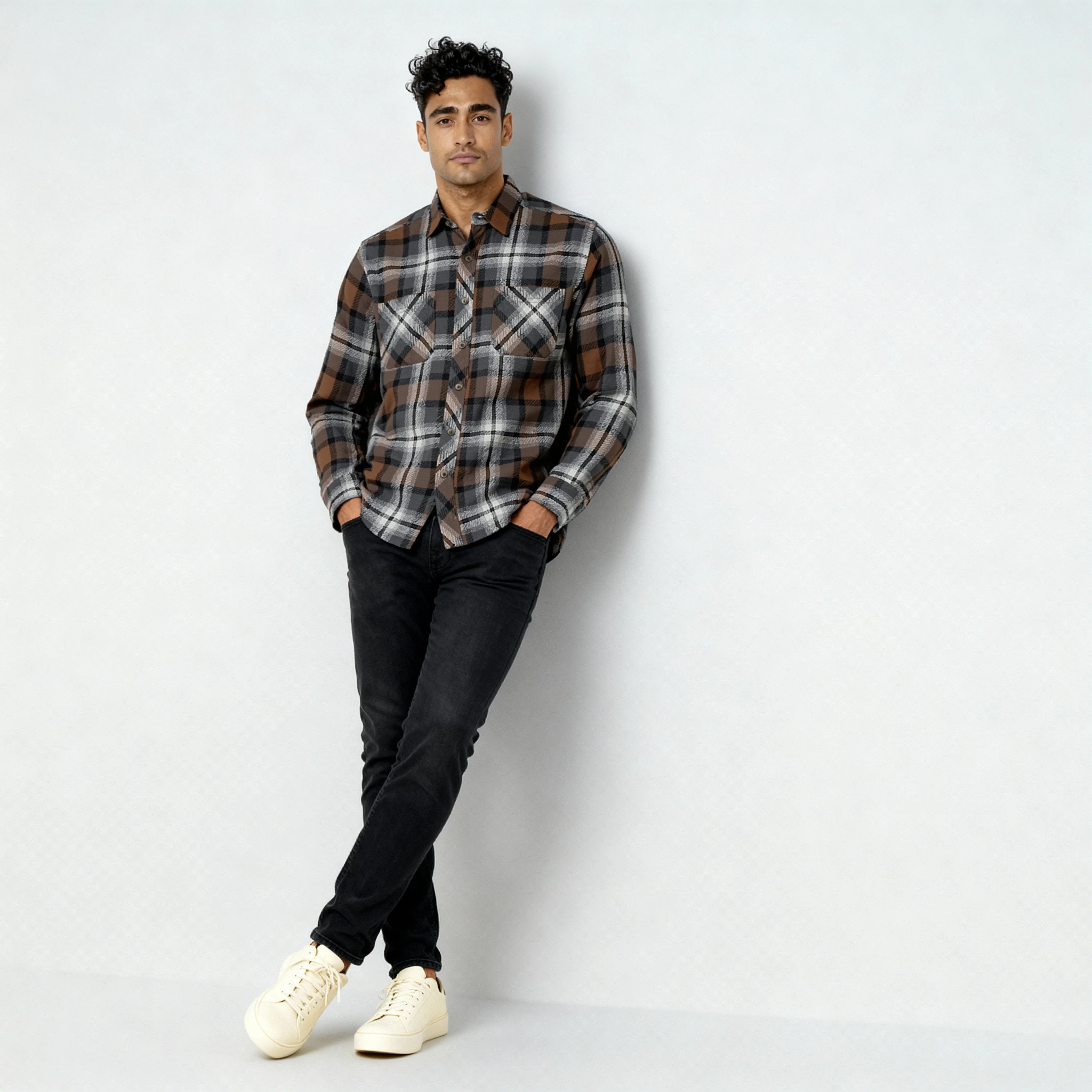 Cotton Checkered Victor Shirt