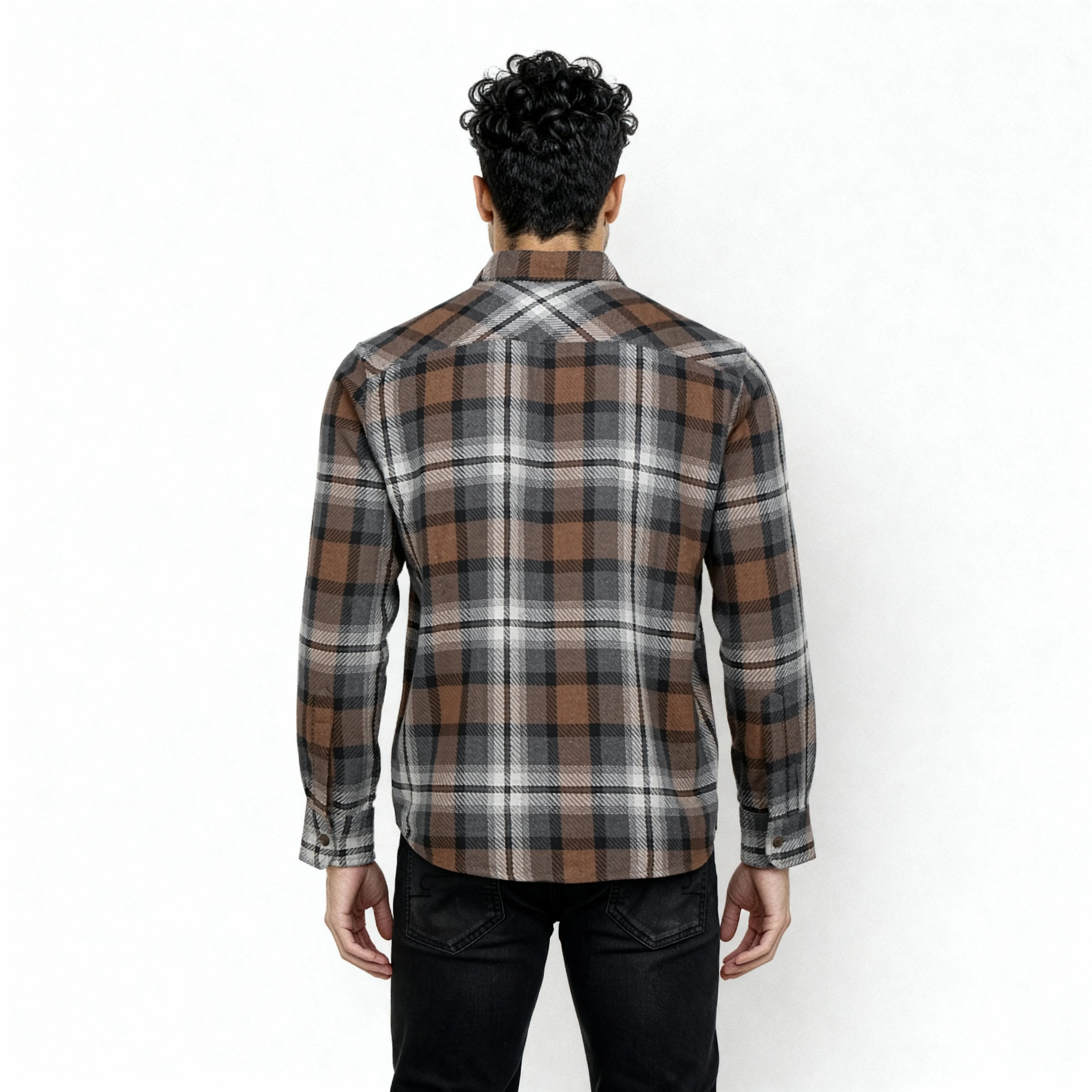 Cotton Checkered Victor Shirt - Image 3