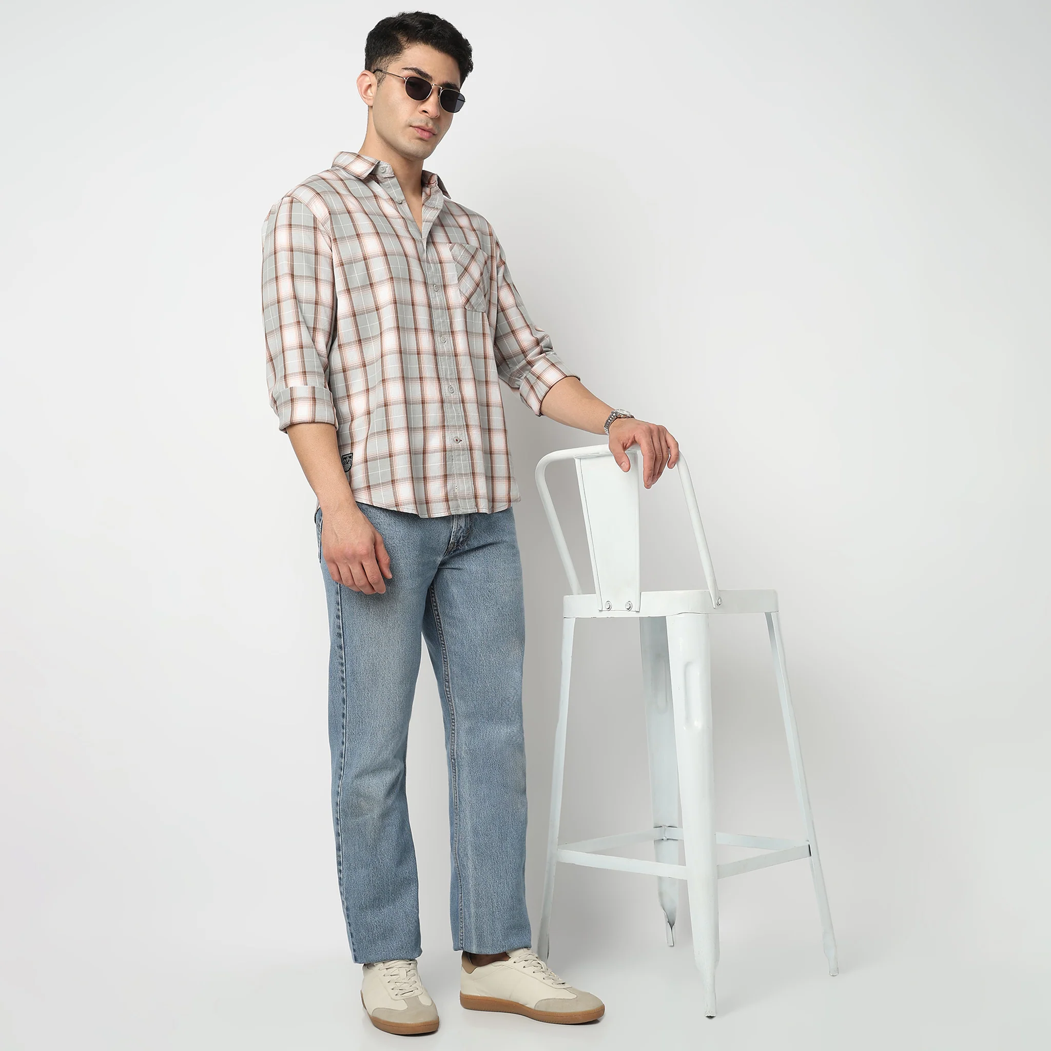 Cotton Chekered Ranger Shirt