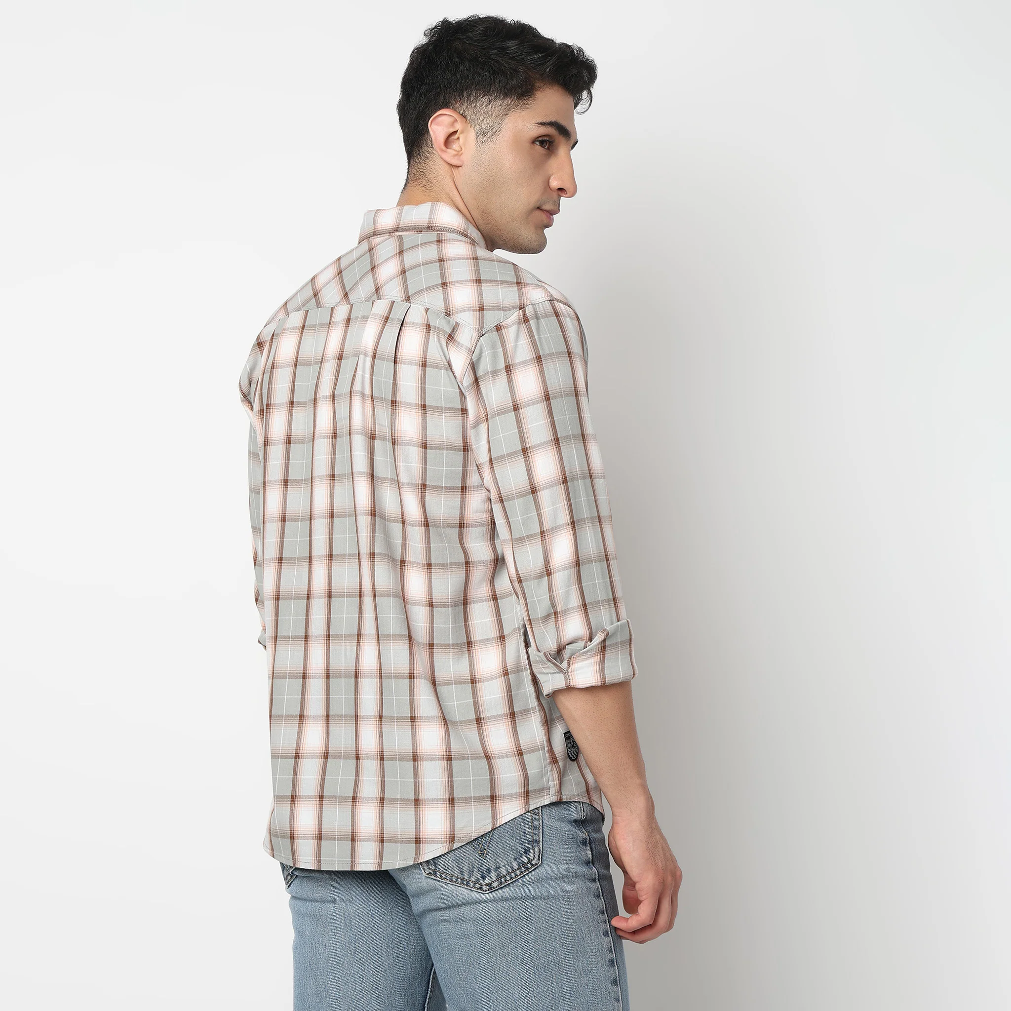 Cotton Chekered Ranger Shirt - Image 3