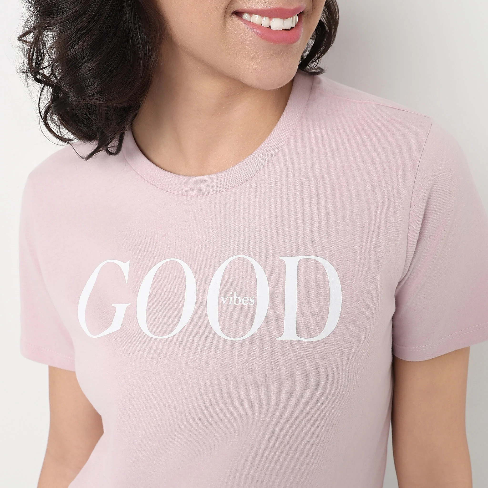 Cotton Crew Neck Graphic T-Shirt - Image 4