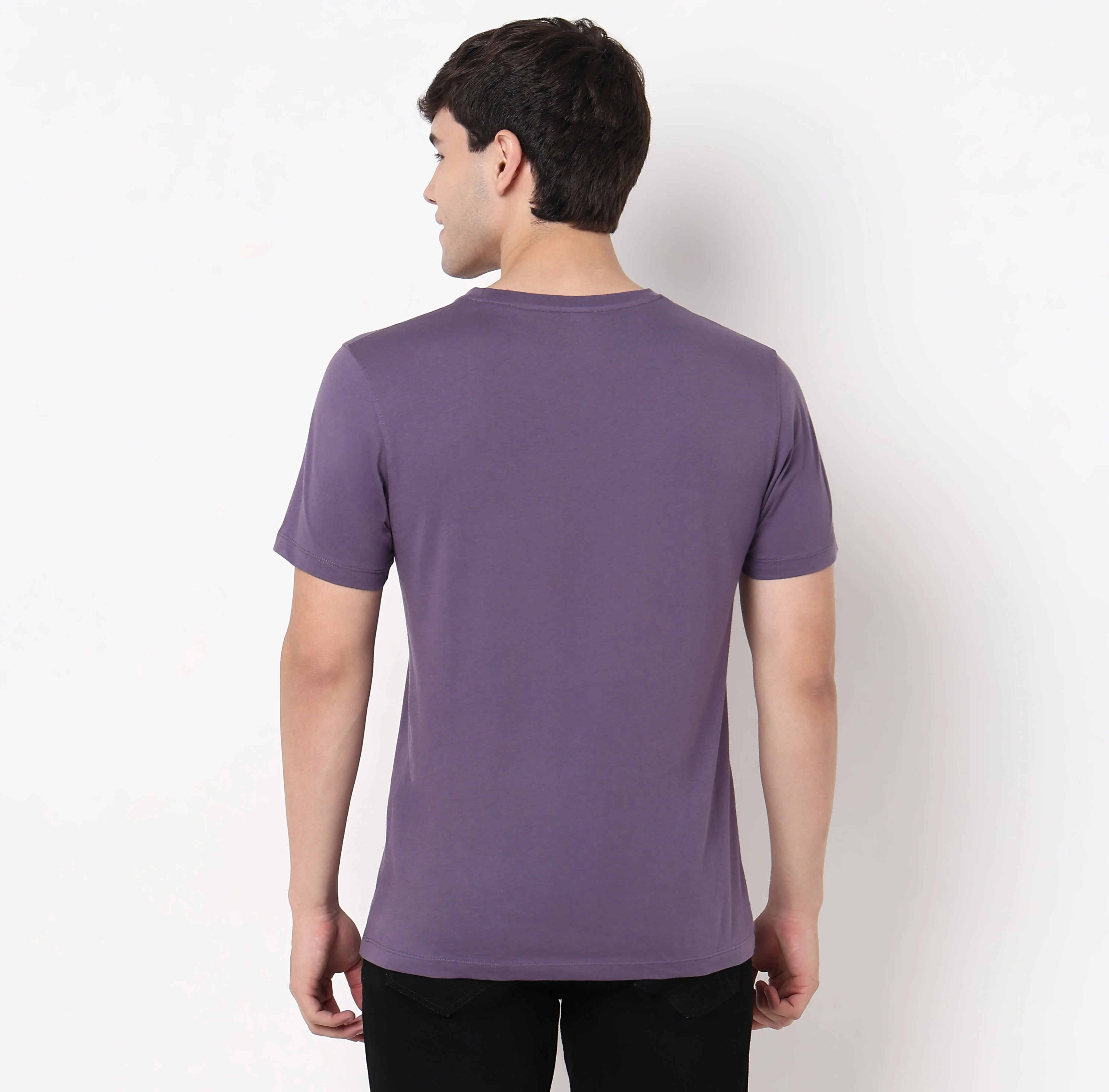 Cotton Crew Neck Graphitee - Image 3