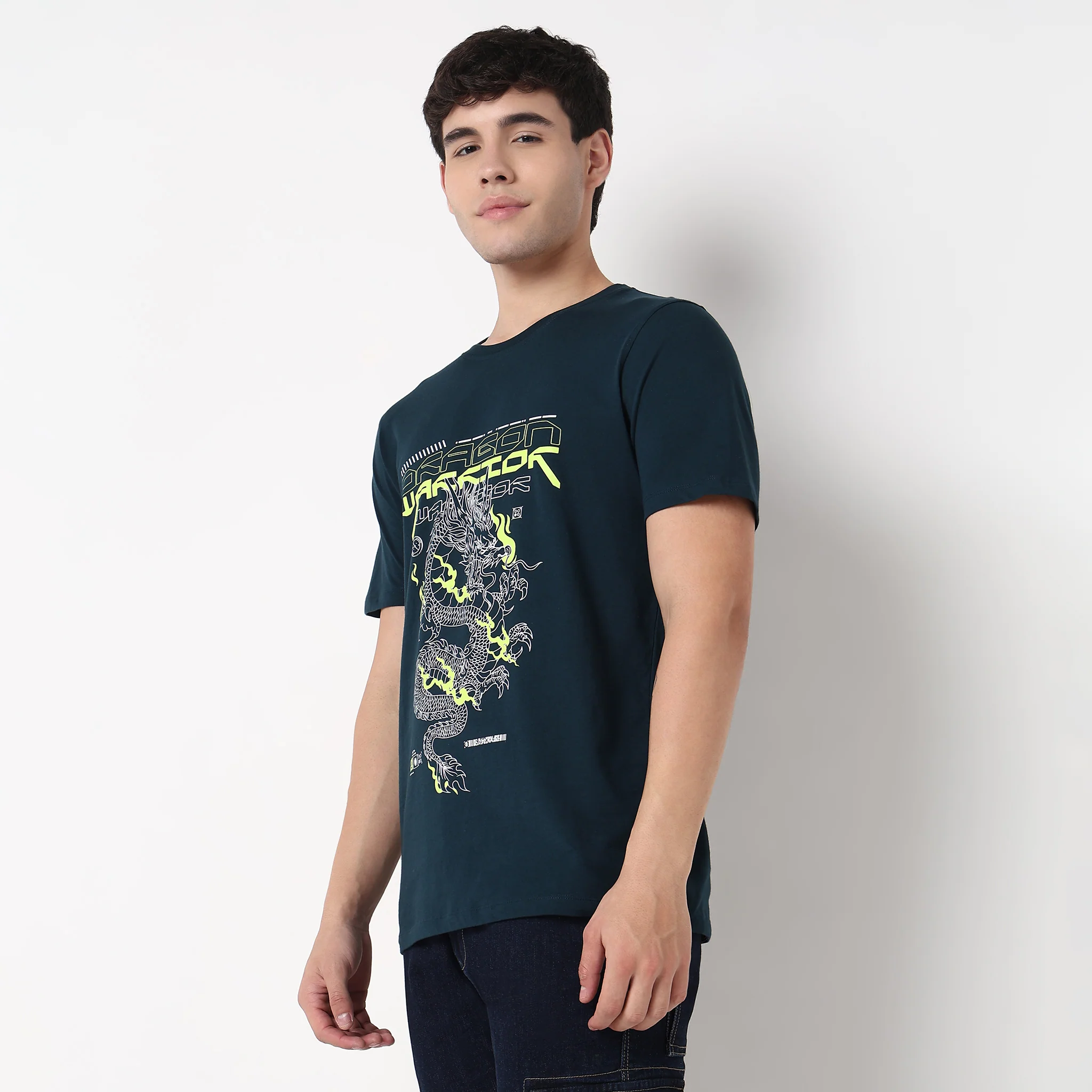 Cotton Crew Neck Graphitee - Image 5