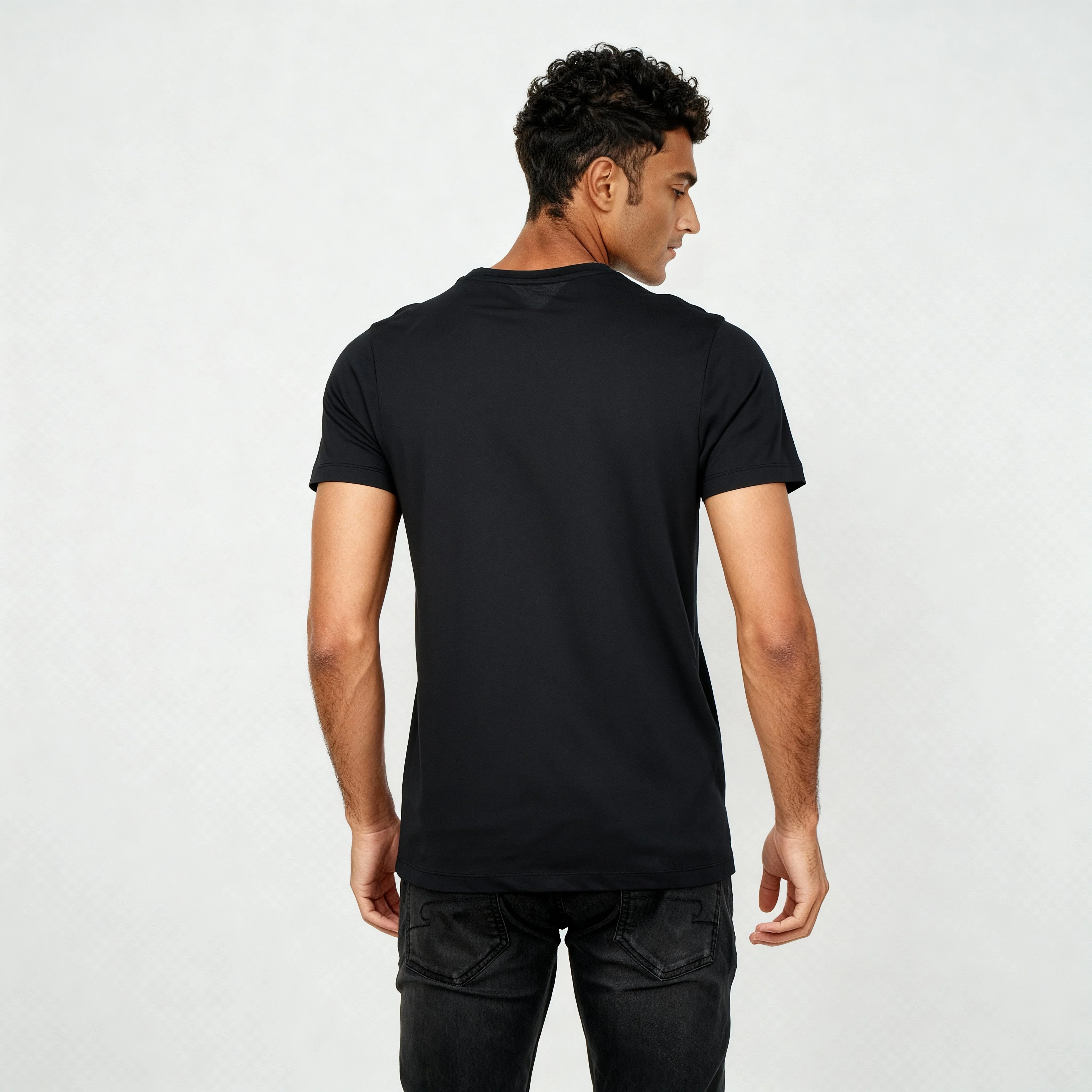 Cotton Crew Neck Graphitee - Image 3