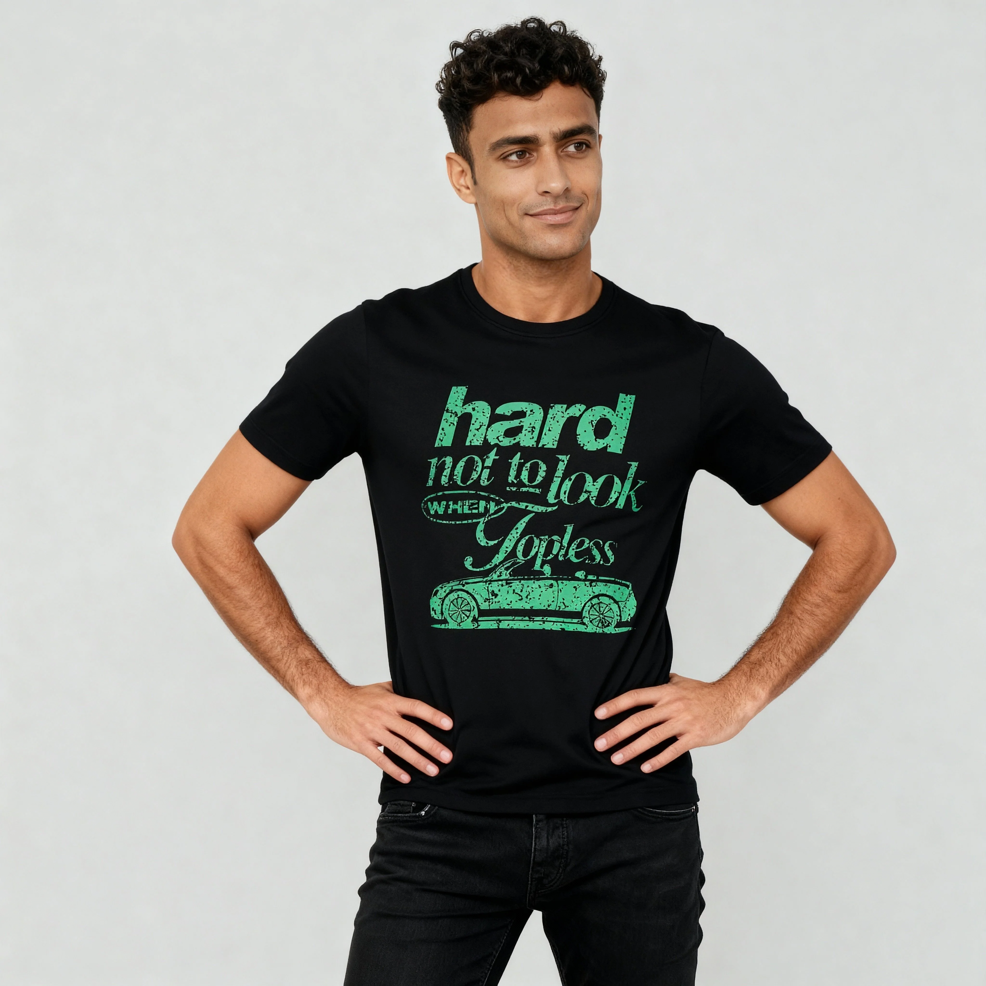 Cotton Crew Neck Graphitee - Image 5