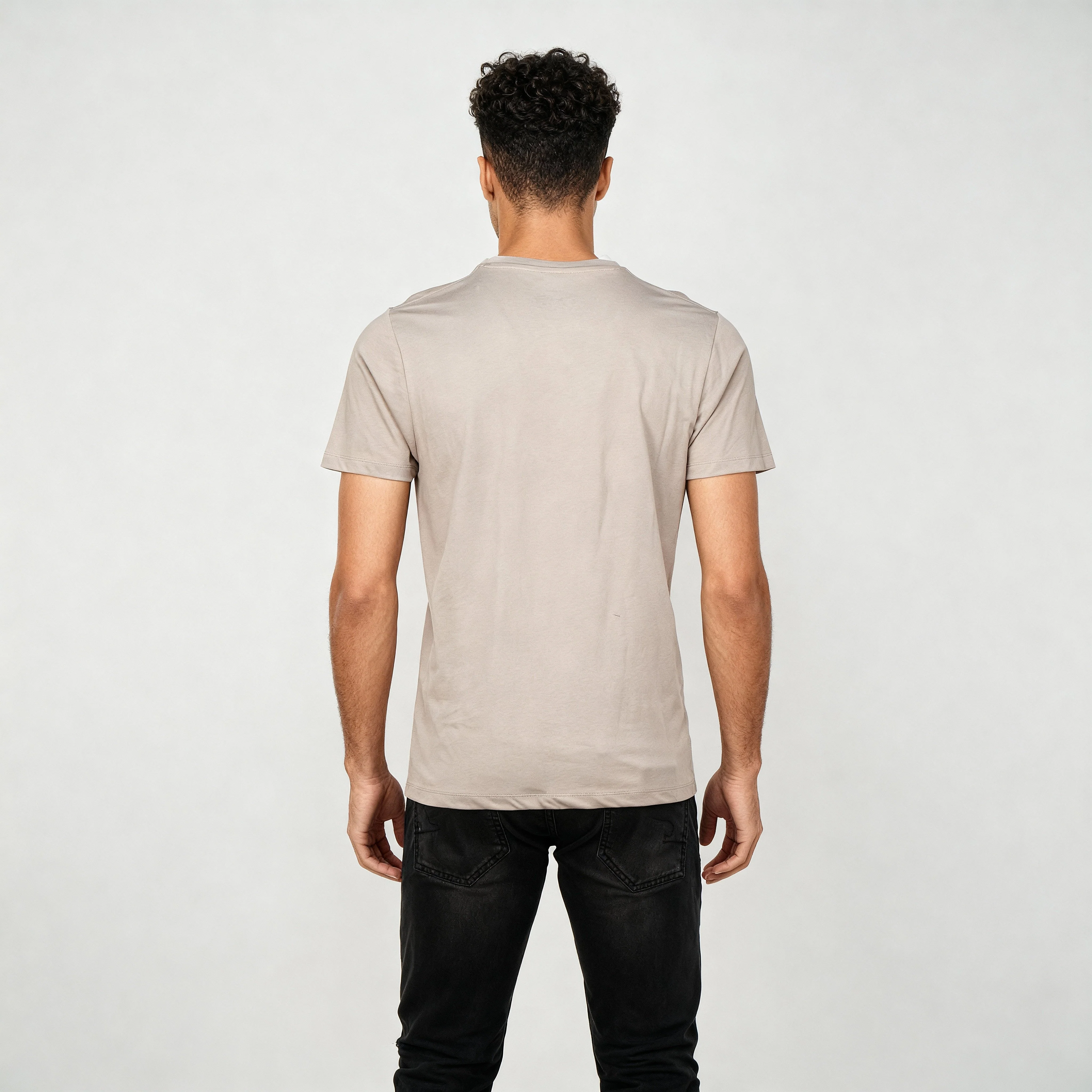 Cotton Crew Neck Graphitee - Image 3