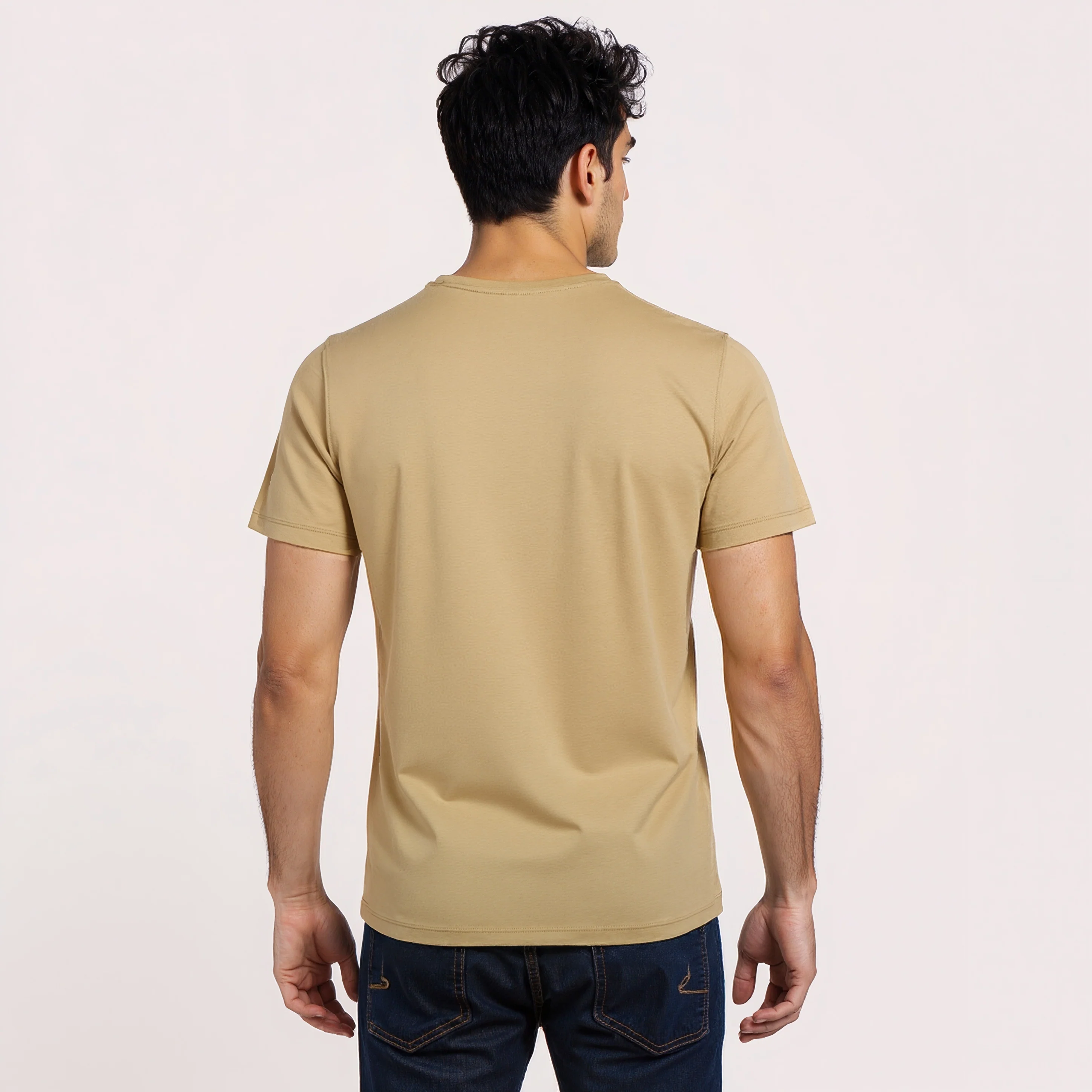Cotton Crew Neck Graphitee - Image 3