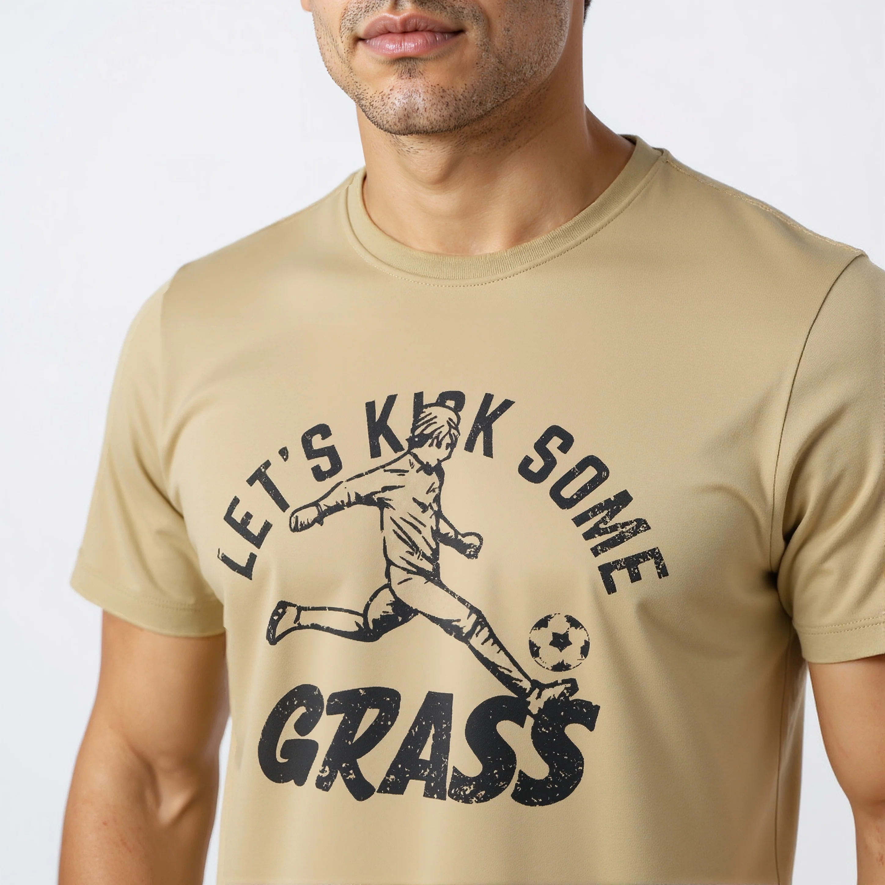 Cotton Crew Neck Graphitee - Image 4