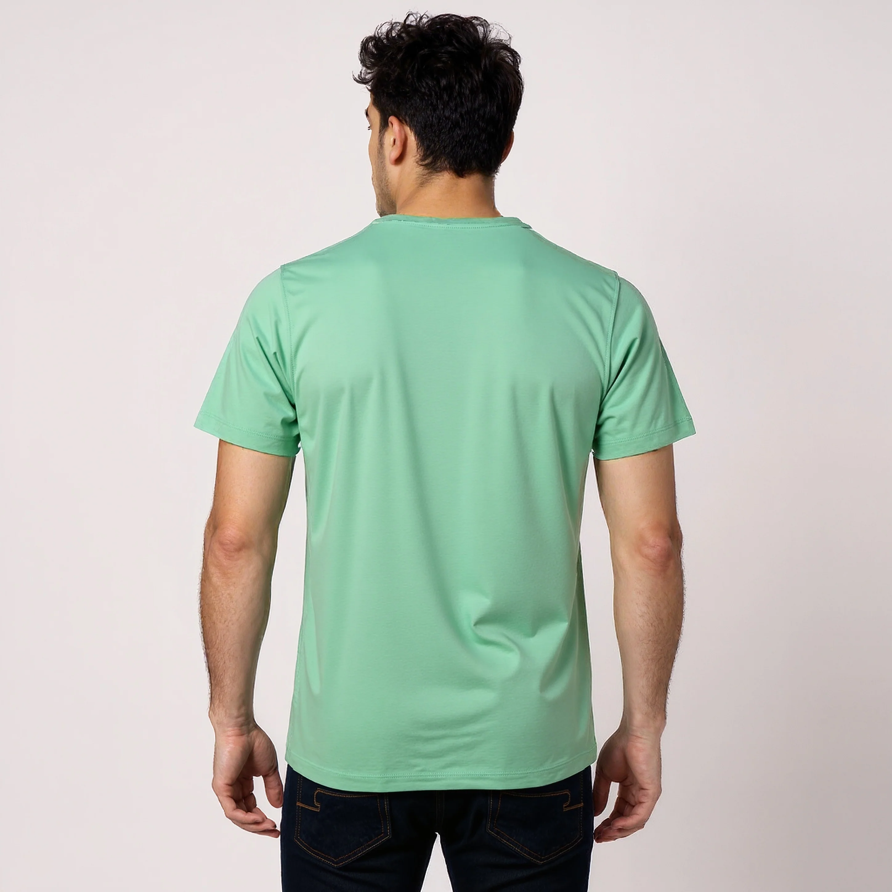 Cotton Crew Neck Graphitee - Image 3