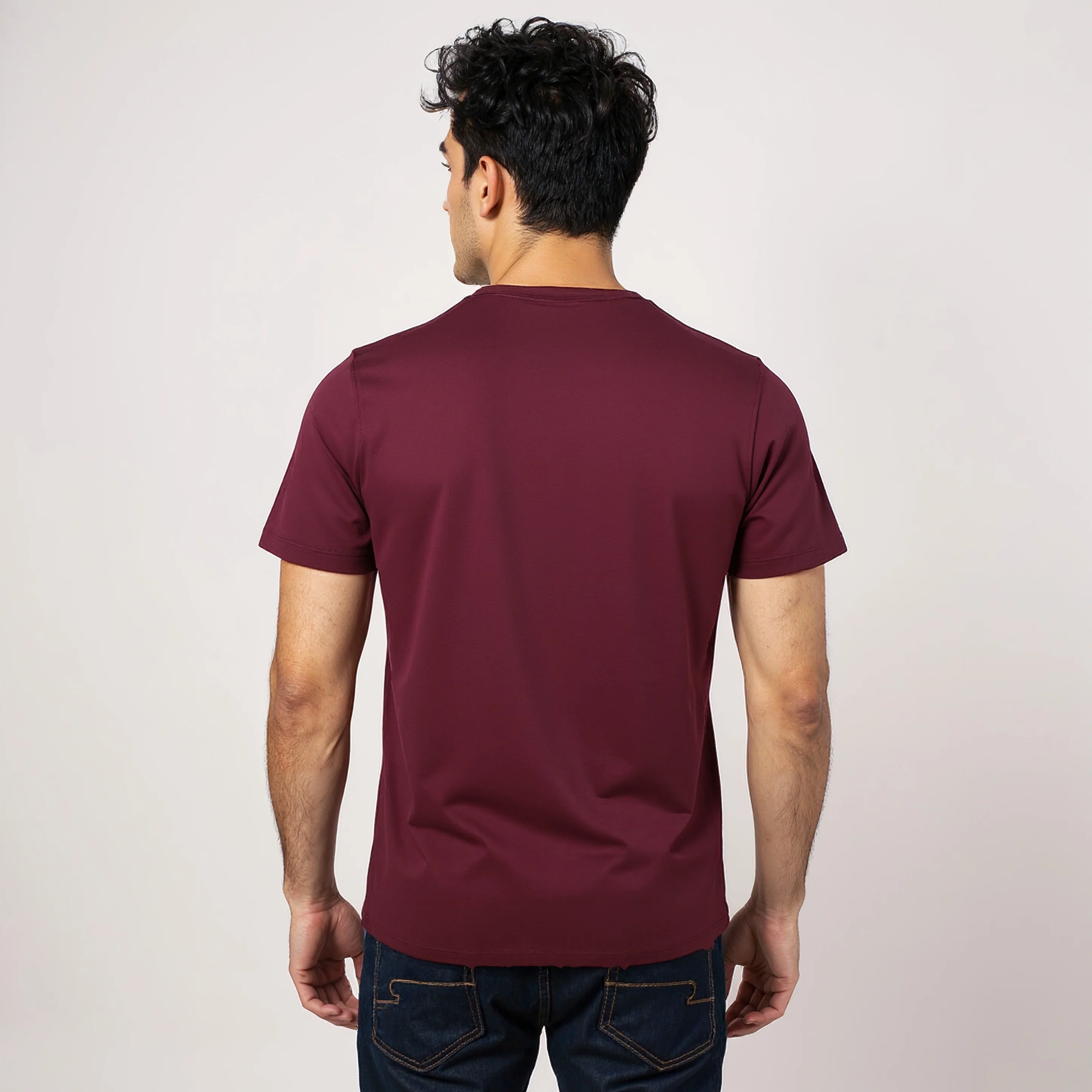 Cotton Crew Neck Graphitee - Image 3