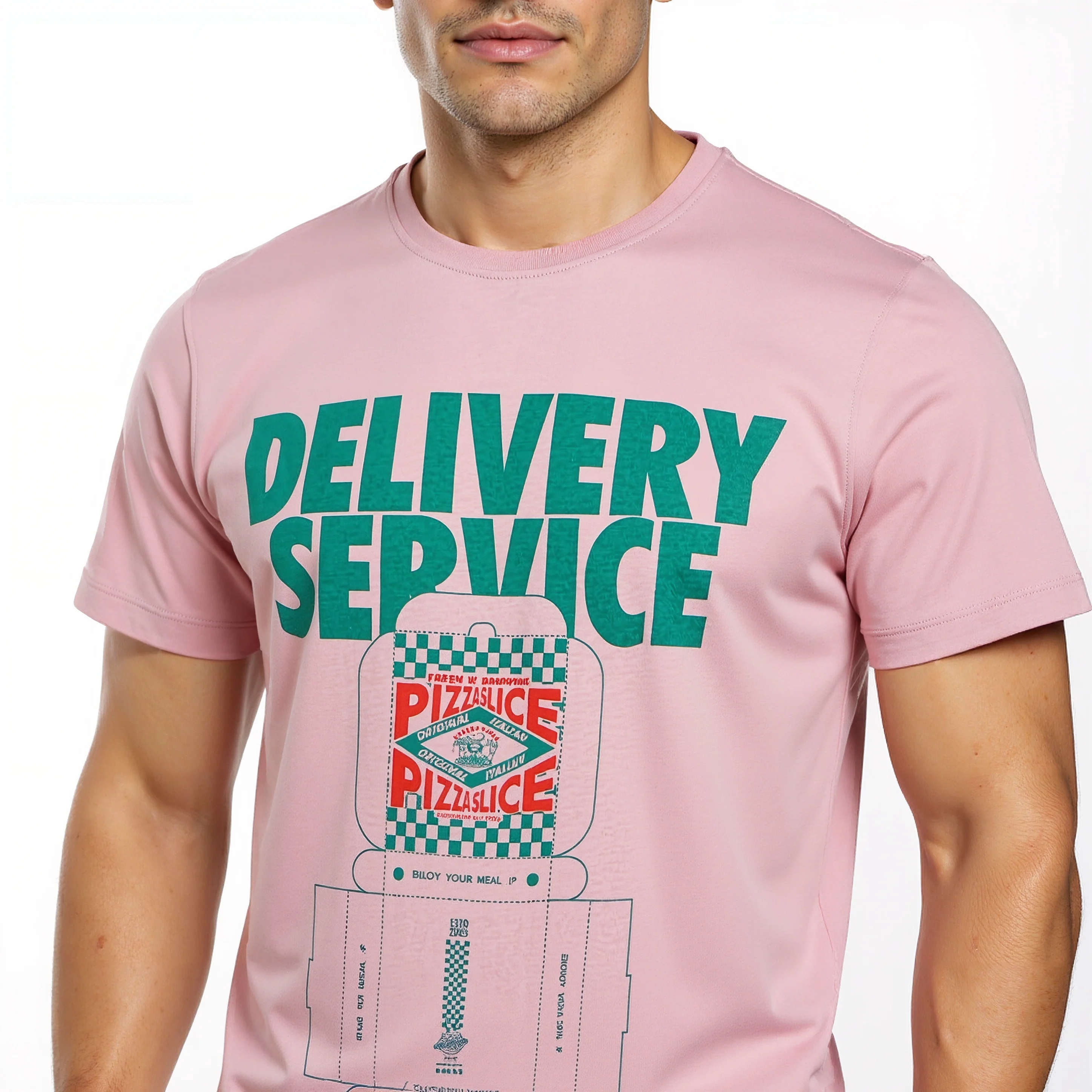 Cotton Crew Neck Graphitee - Image 4