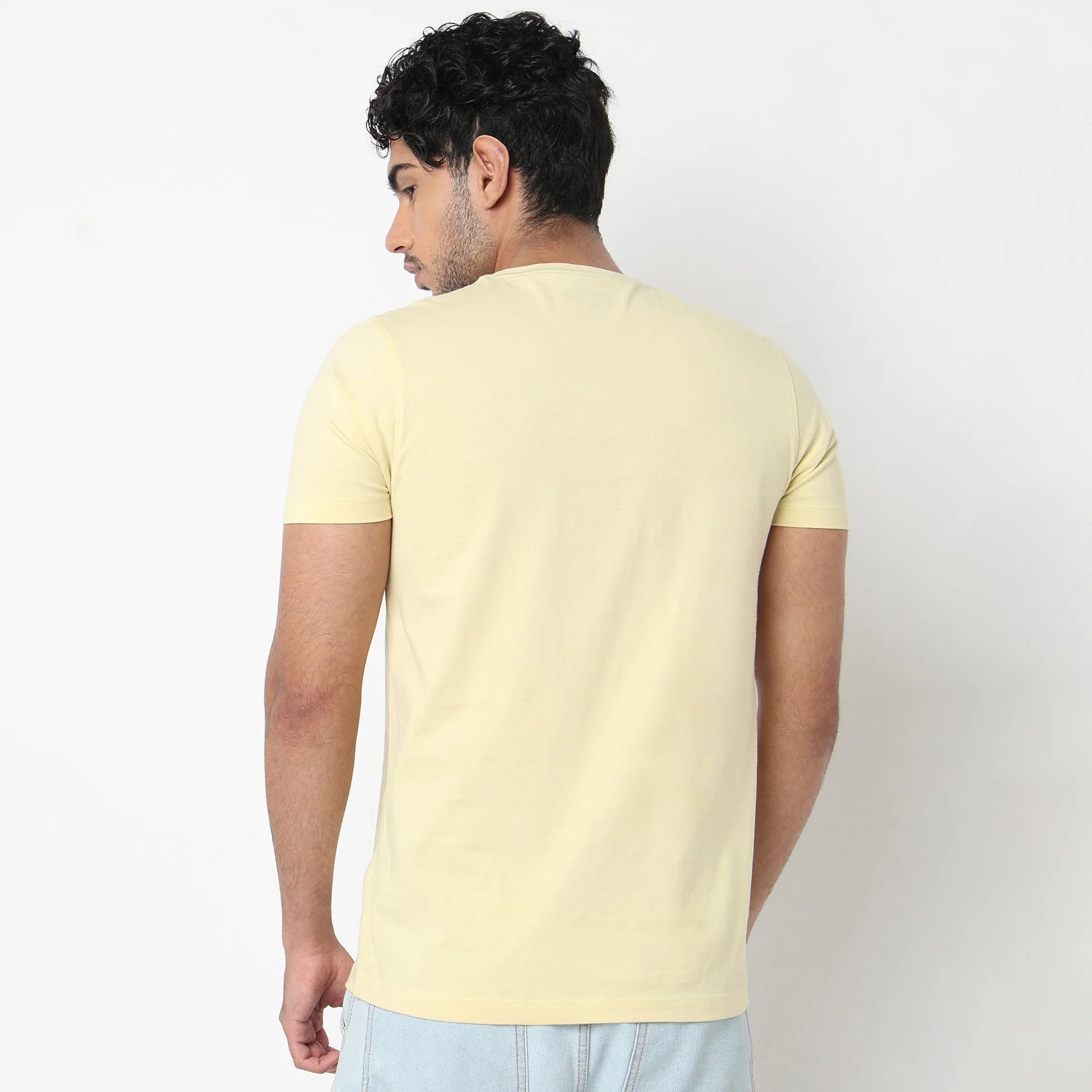 Cotton Crew Neck Graphitee - Image 3