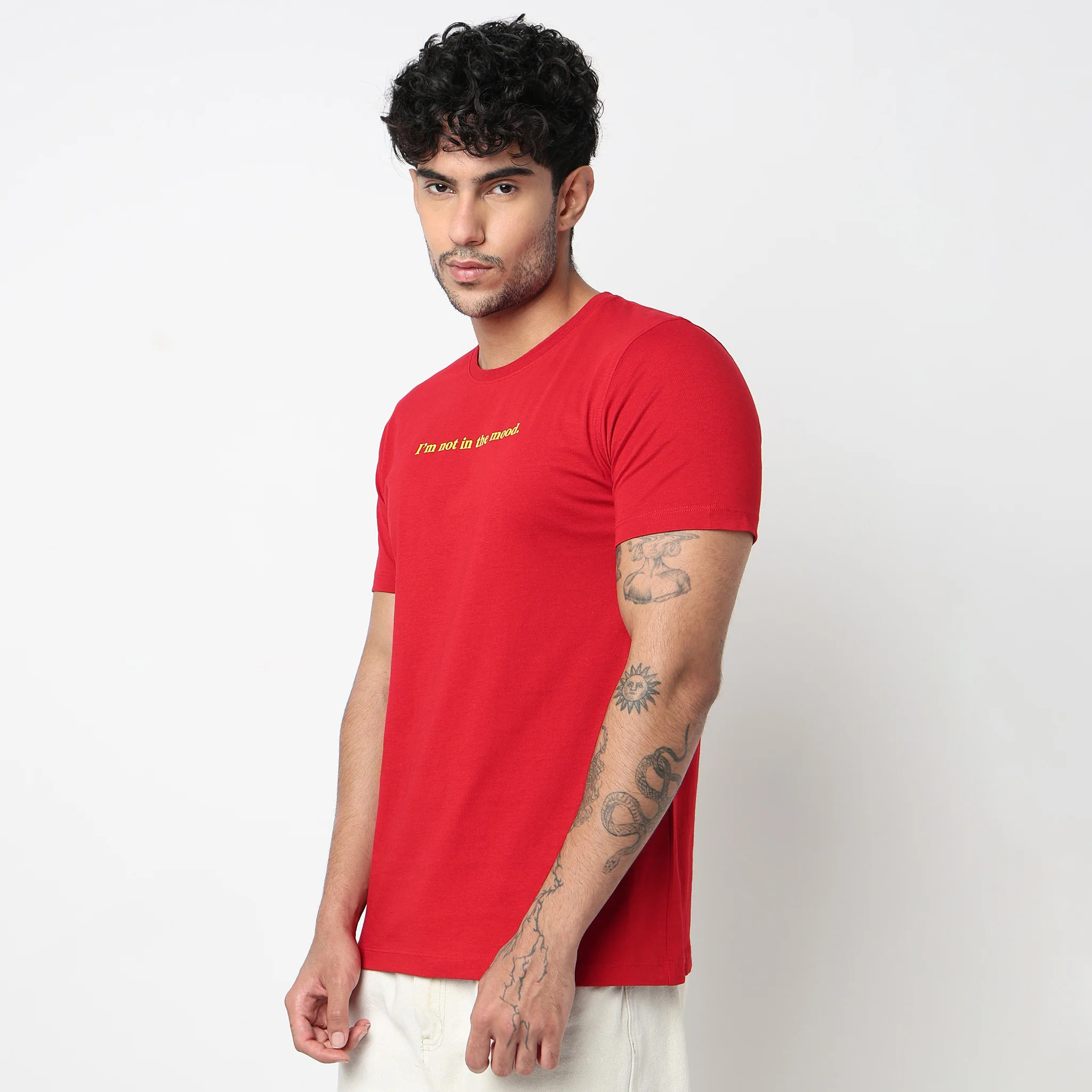 Cotton Crew Neck Graphitee - Image 5