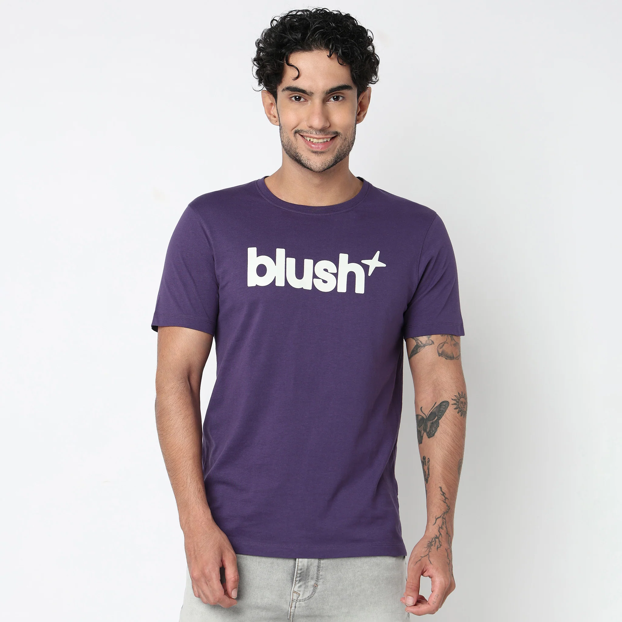 Cotton Crew Neck Graphitee - Image 2