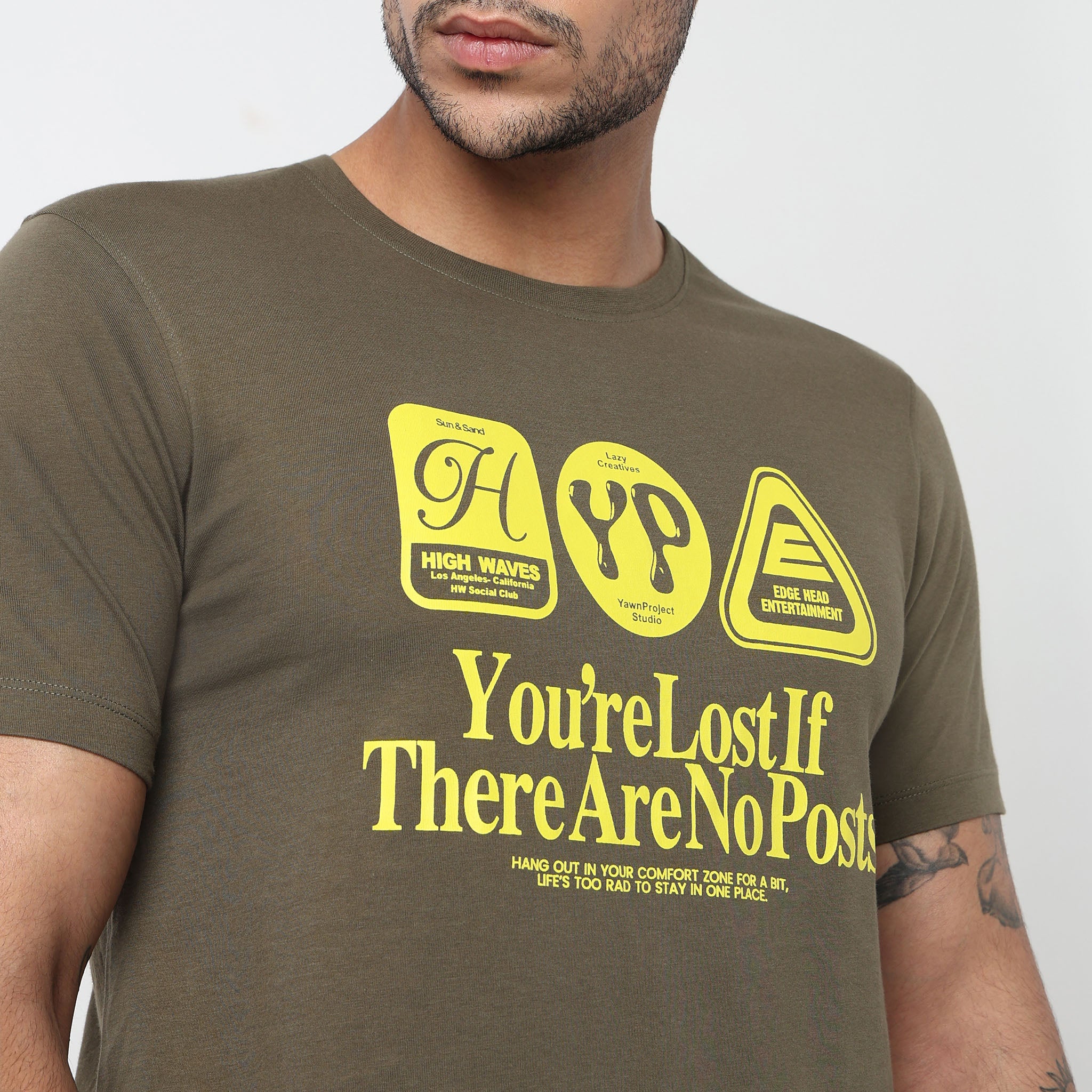 Cotton Crew Neck Graphitee - Image 4