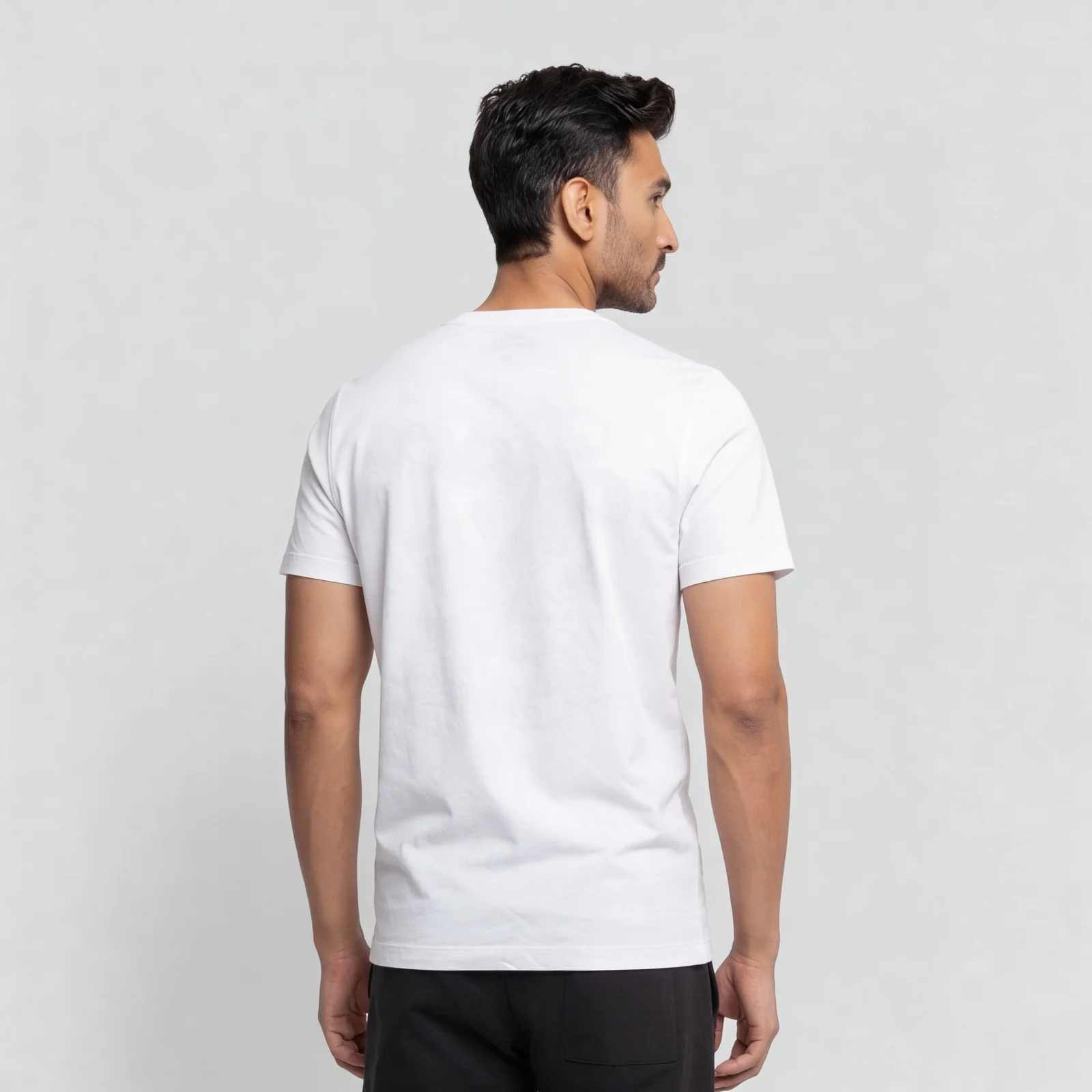 Cotton Crew Neck Graphitee - Image 3