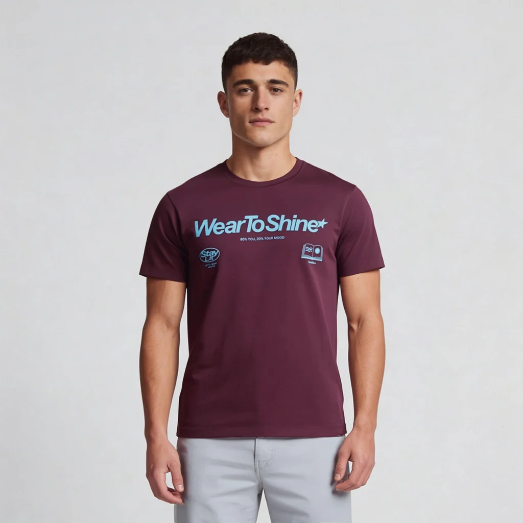 Cotton Crew Neck Graphitee - Image 2