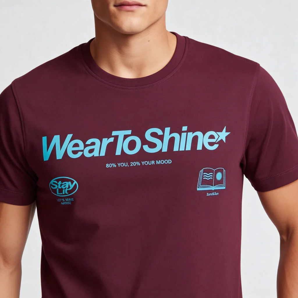Cotton Crew Neck Graphitee - Image 4