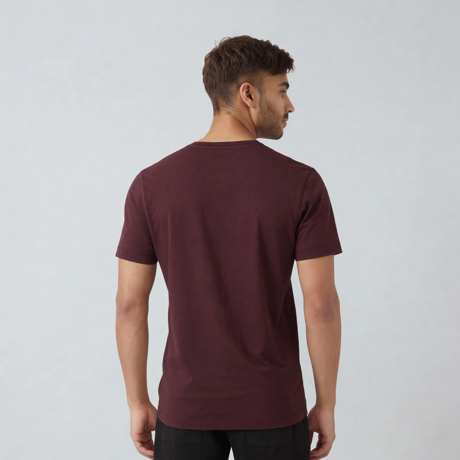 Cotton Crew Neck Graphitee - Image 3