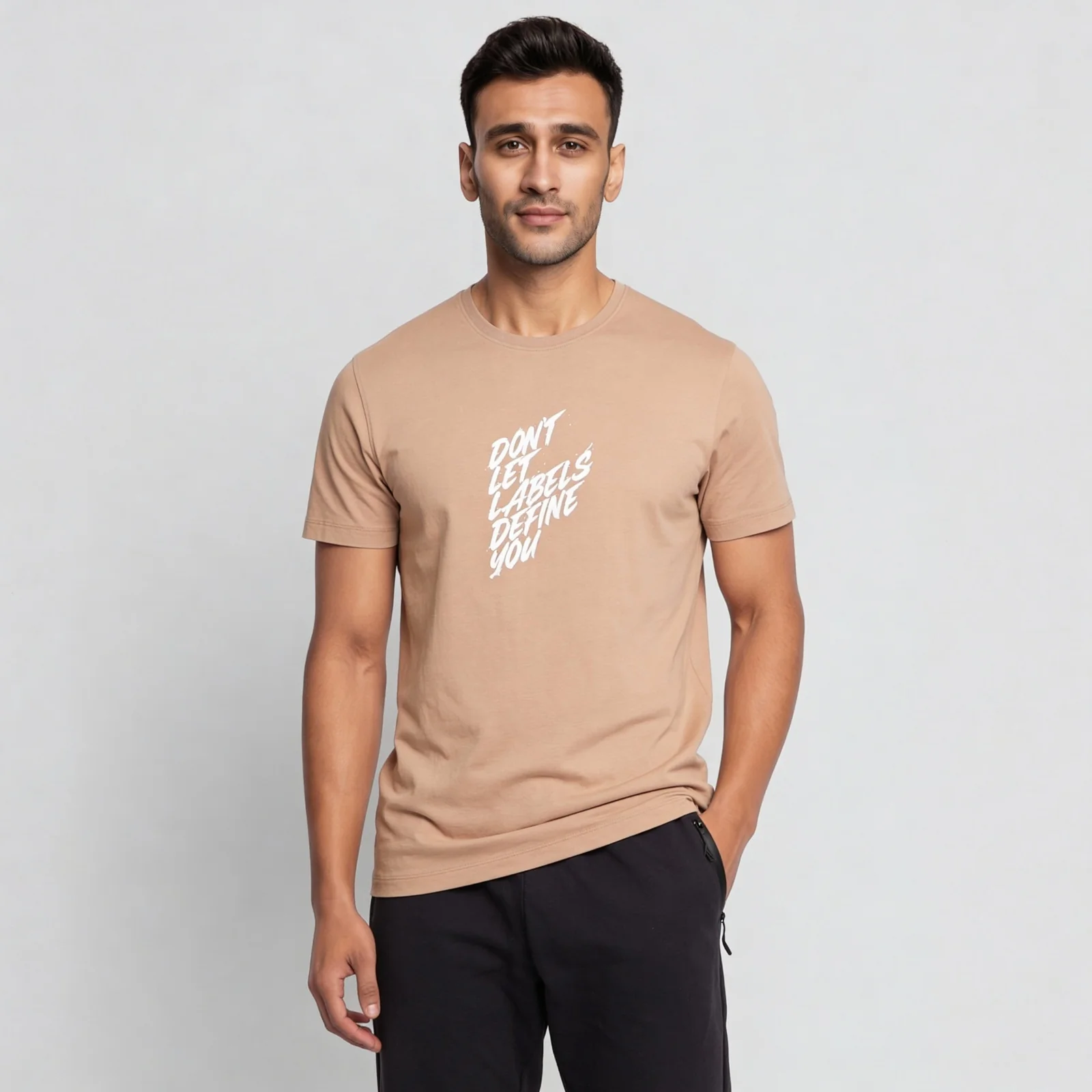 Cotton Crew Neck Graphitee - Image 2