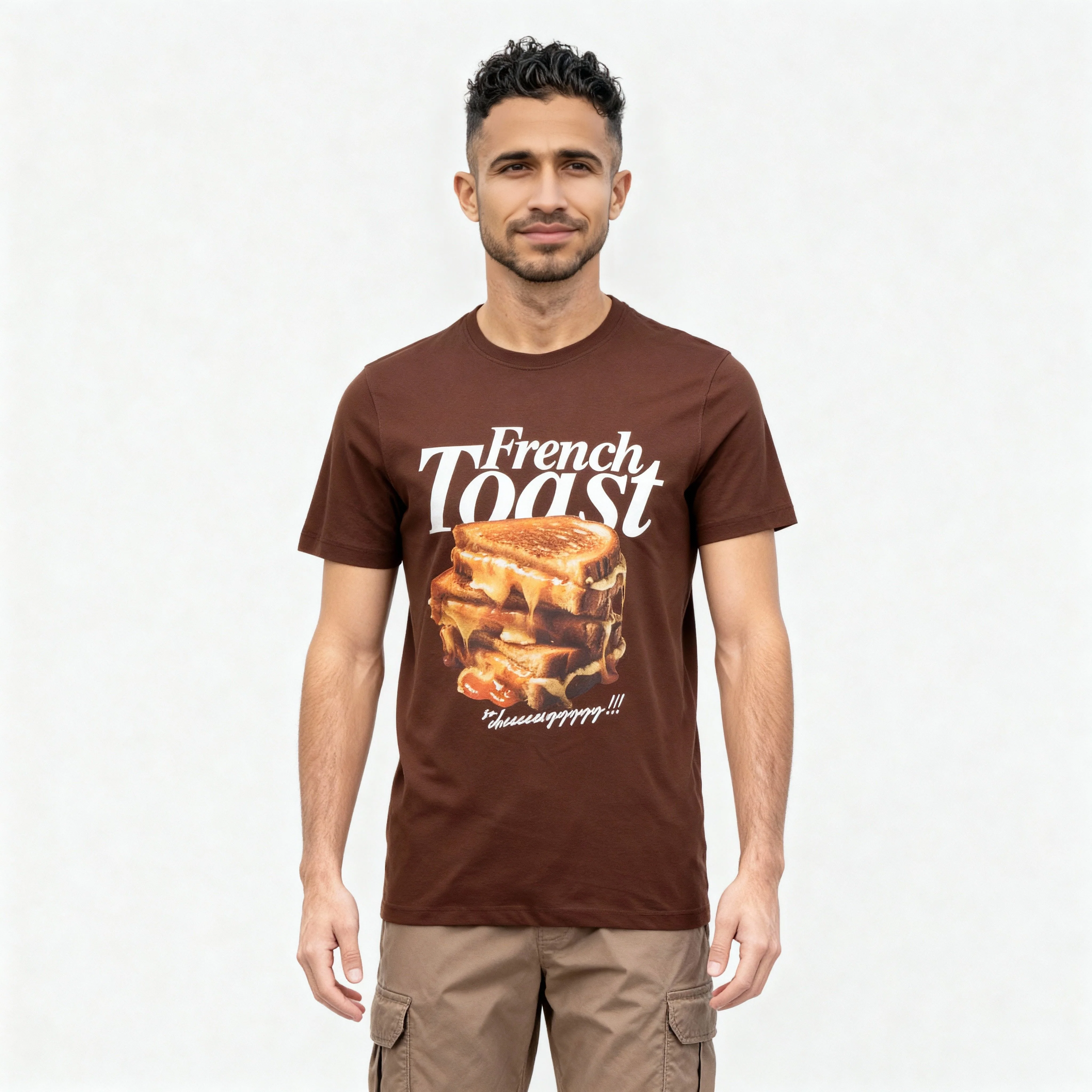 Cotton Crew Neck Graphitee - Image 2
