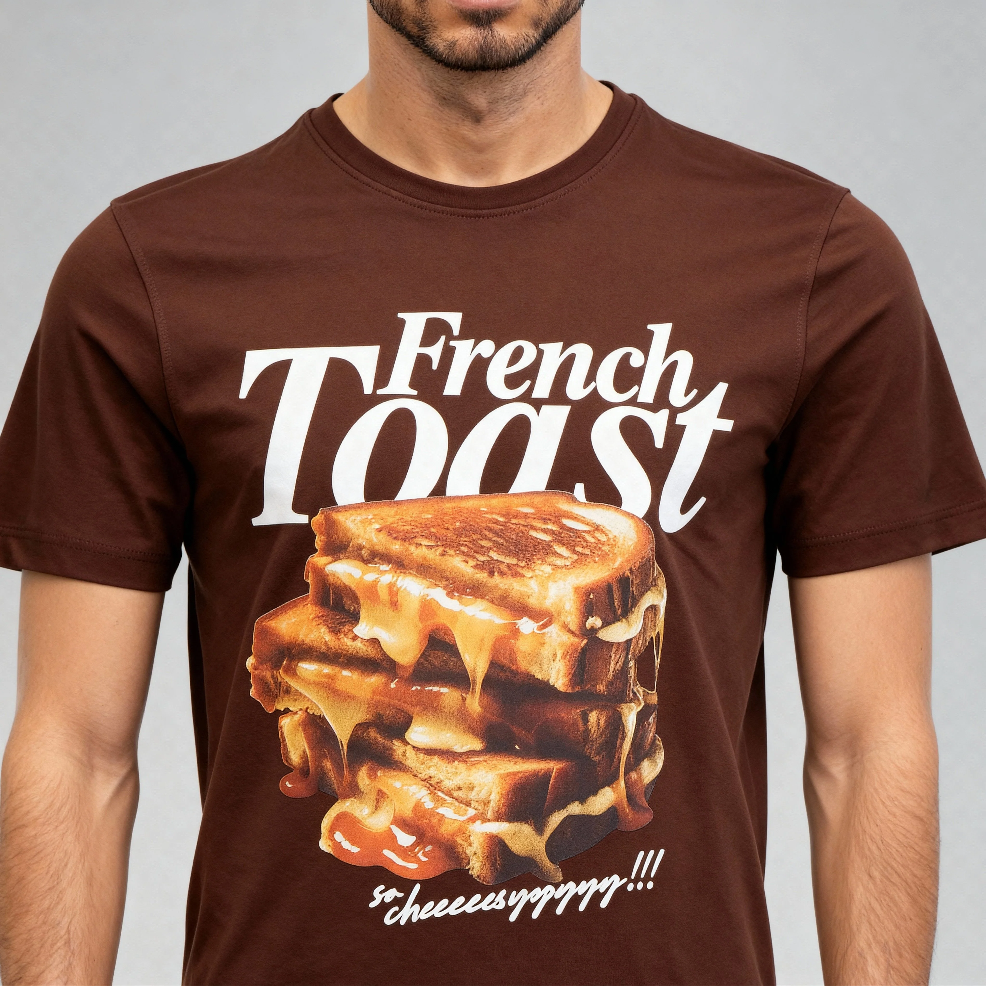 Cotton Crew Neck Graphitee - Image 4