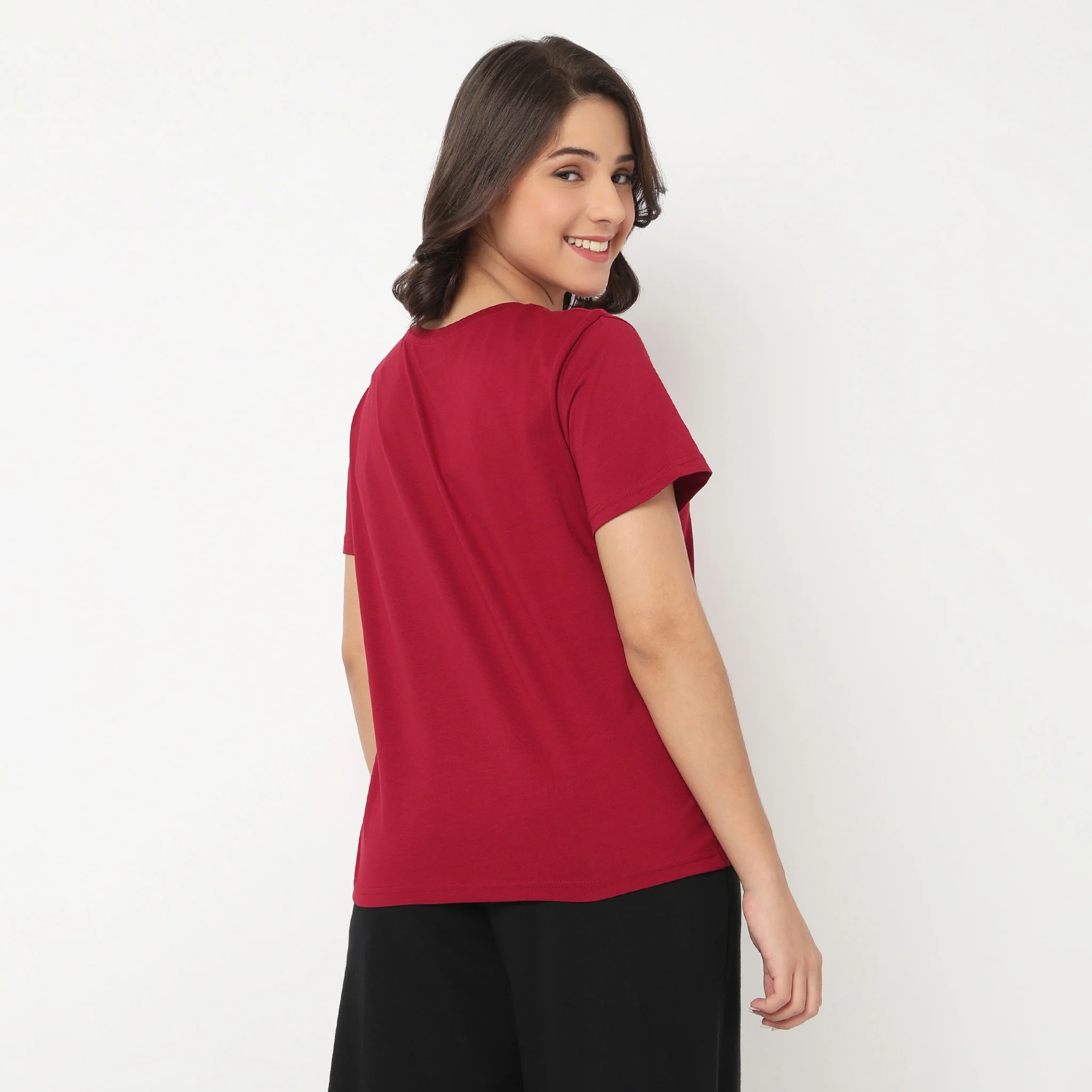 Cotton Crew Neck Graphitee - Image 3