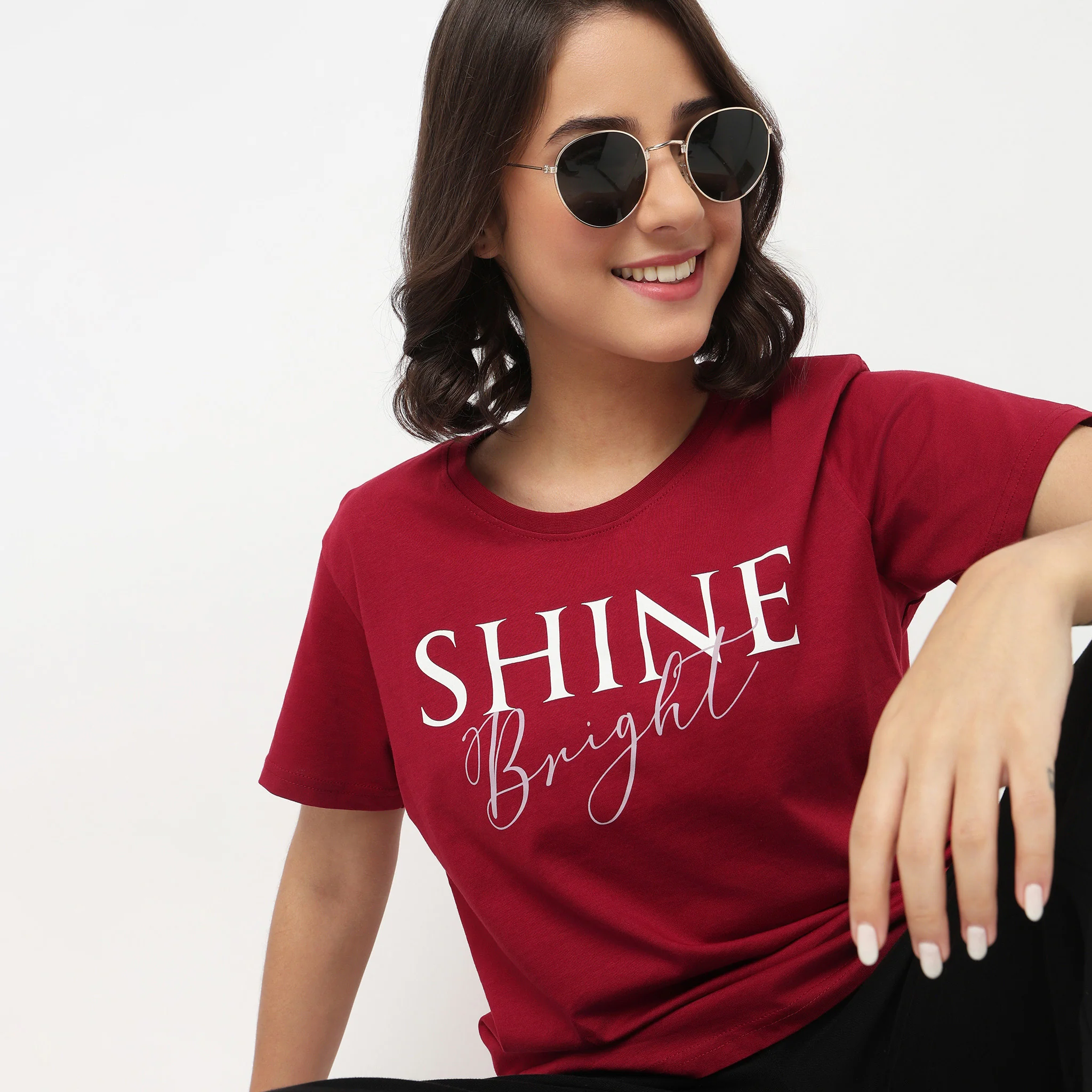 Cotton Crew Neck Graphitee - Image 4