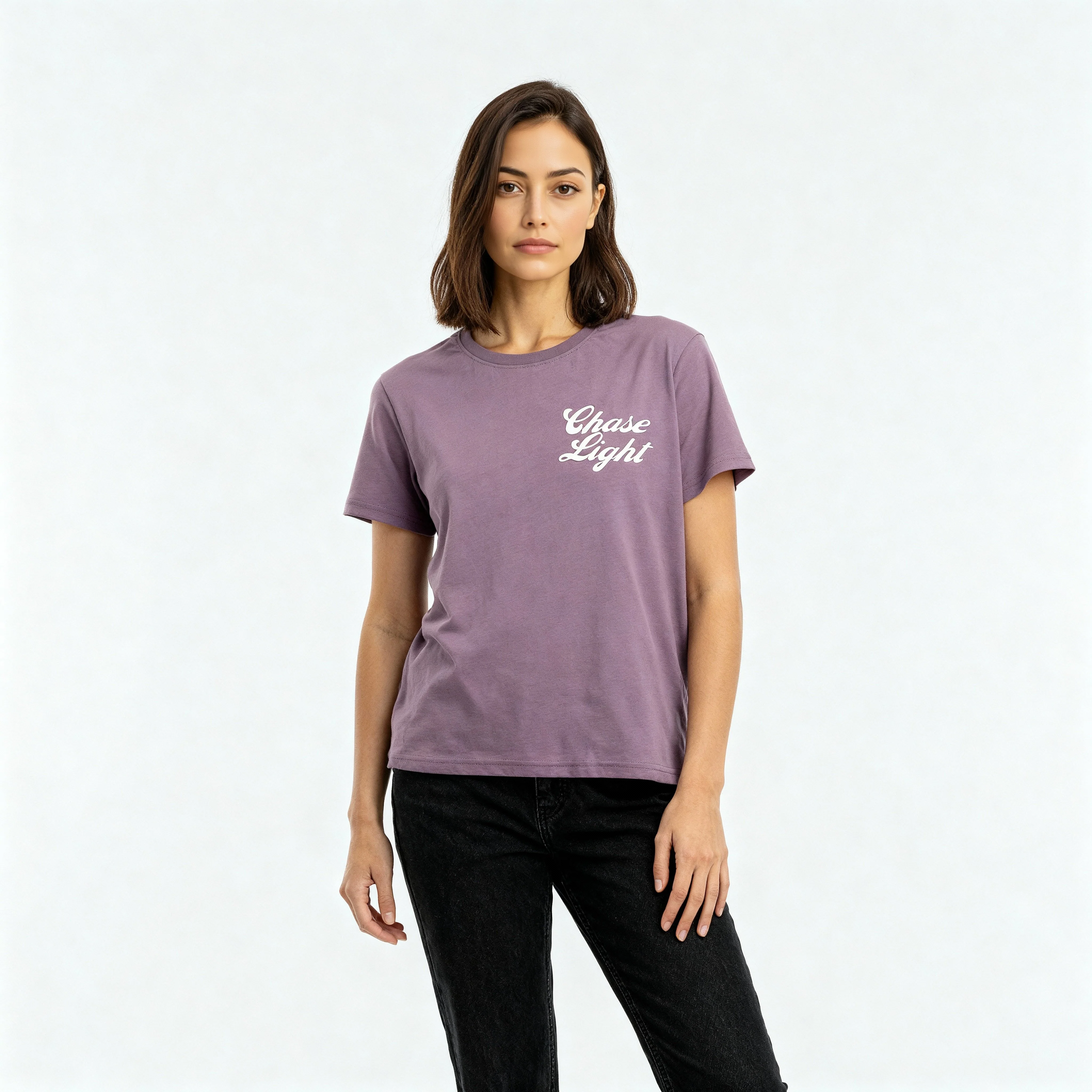 Cotton Crew Neck Graphitee - Image 2