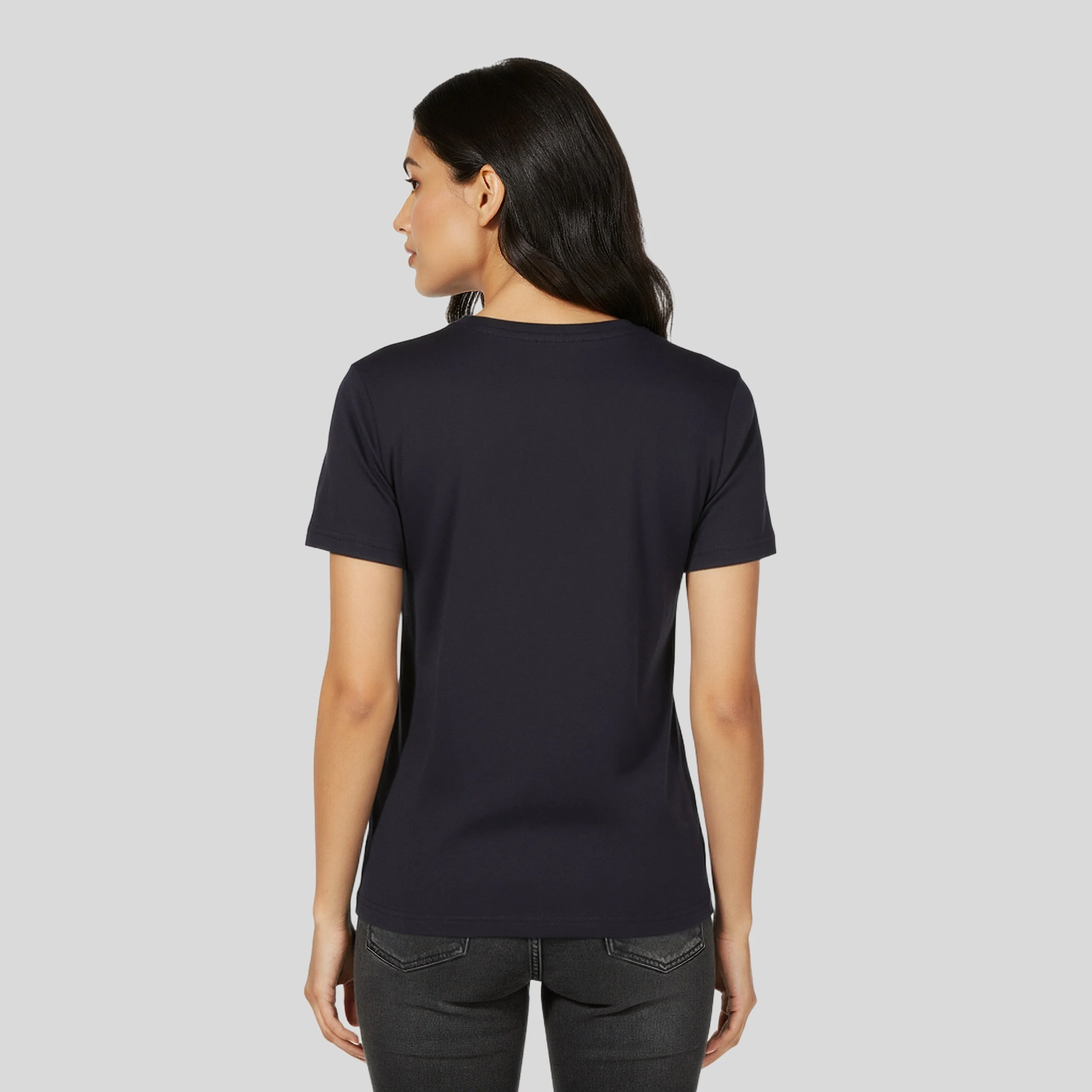 Cotton Crew Neck Graphitee - Image 3