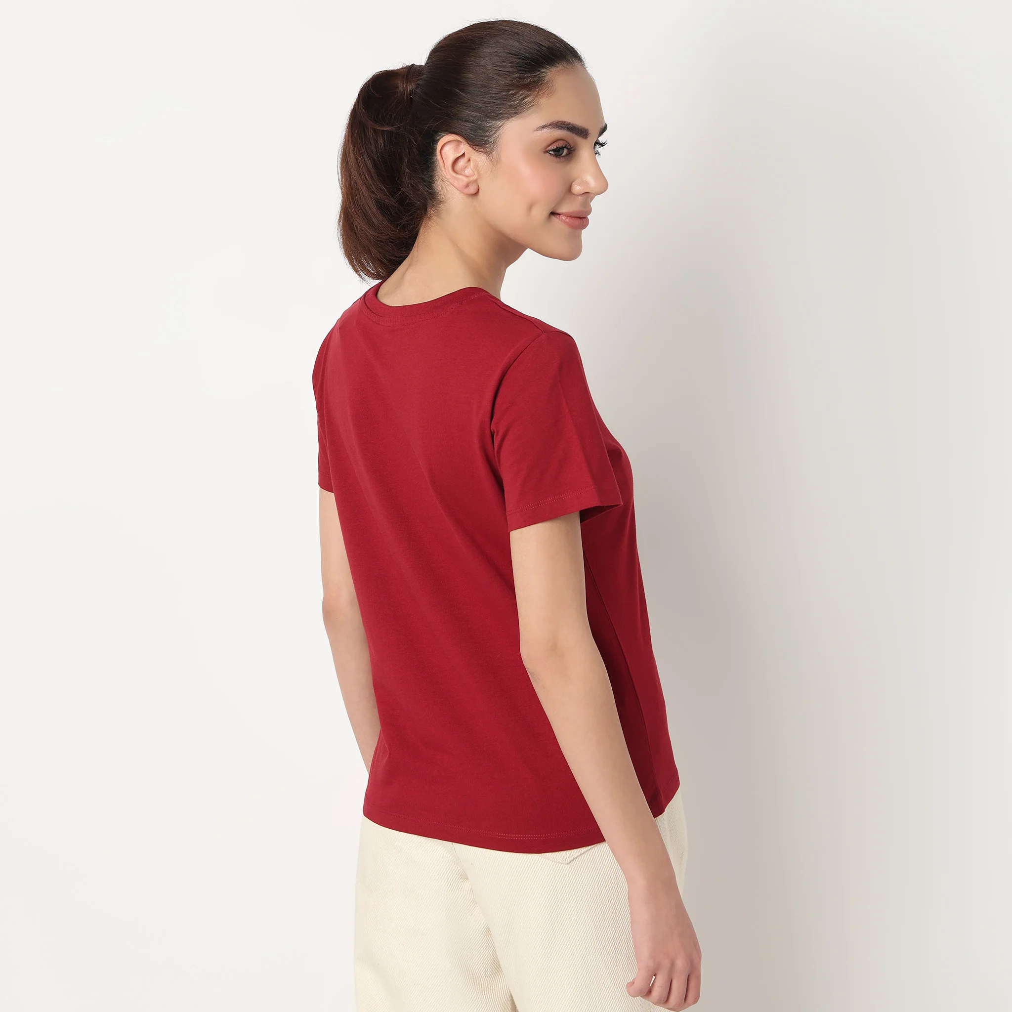 Cotton Crew Neck Graphitee - Image 3