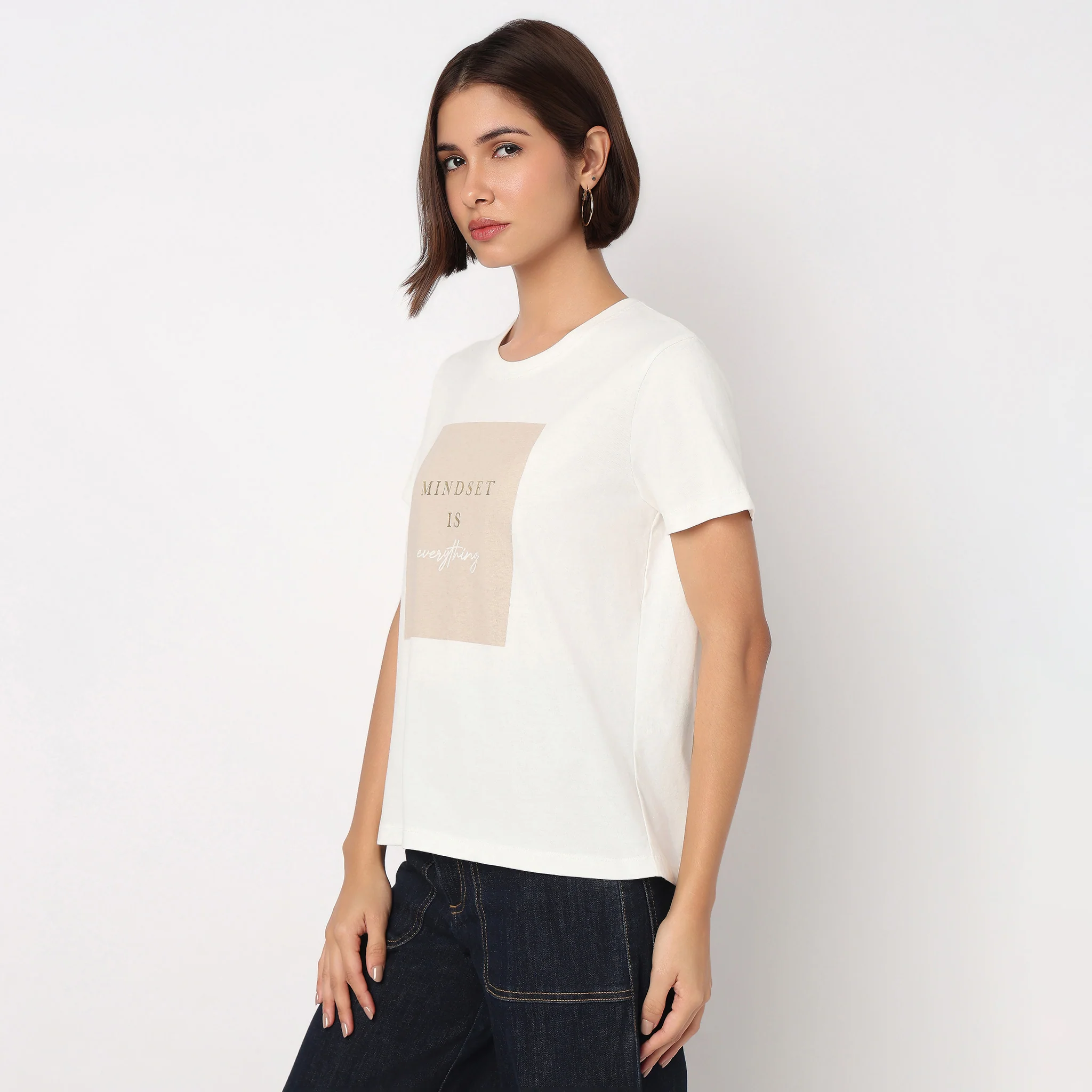 Cotton Crew Neck Graphitee - Image 4