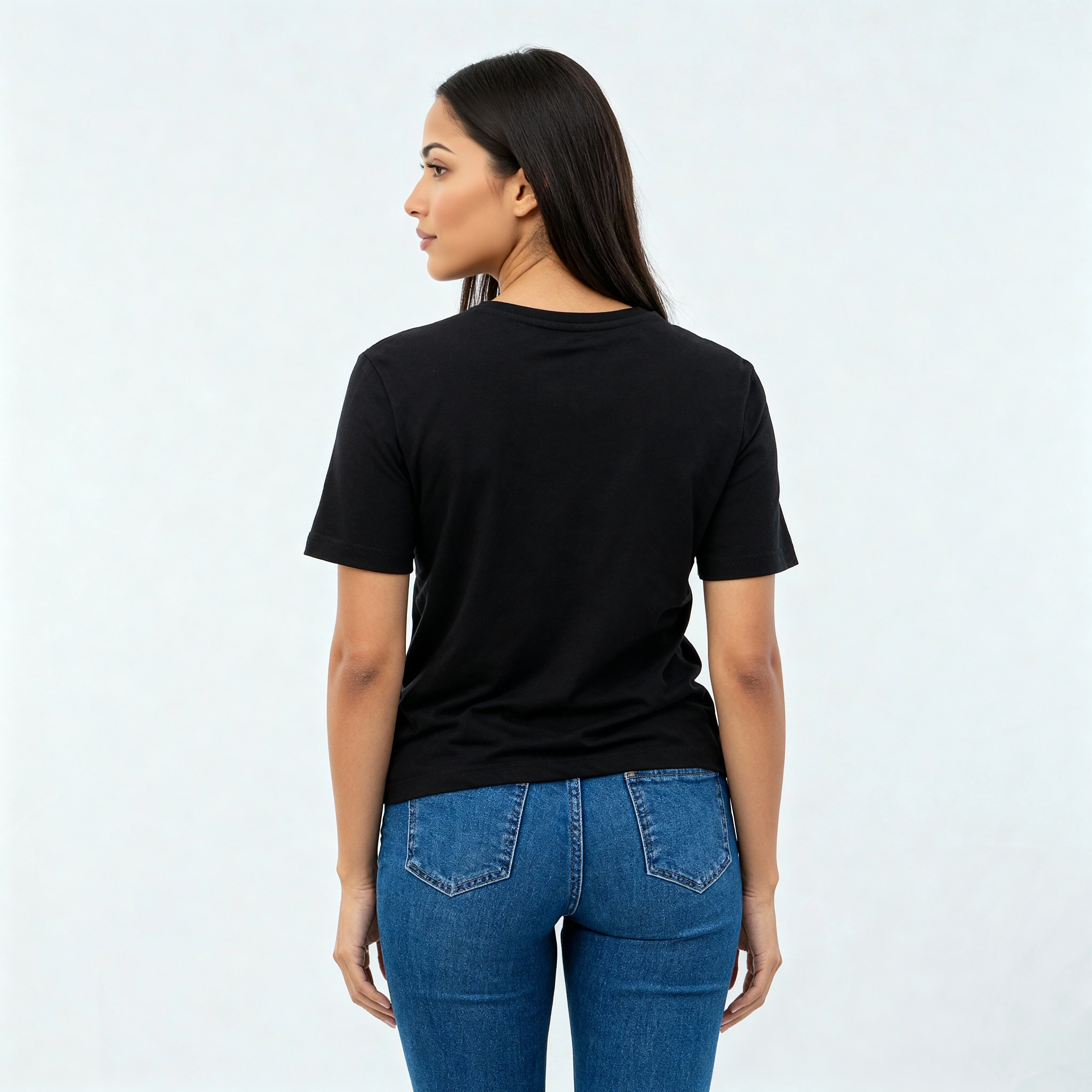 Cotton Crew Neck Graphitee - Image 3