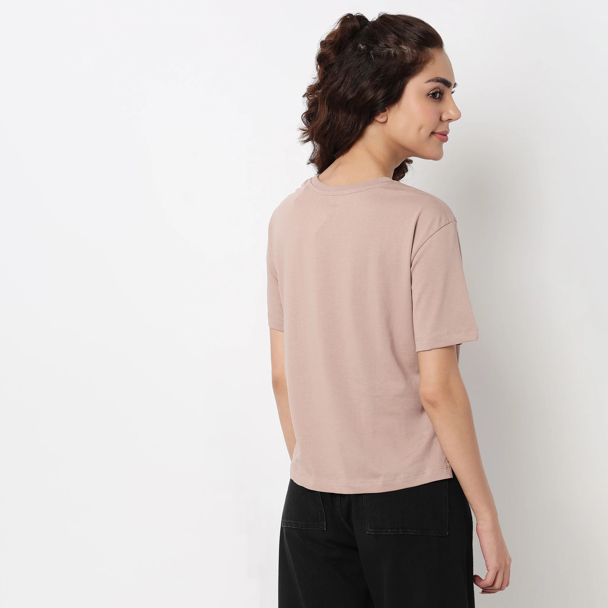 Cotton Crew Neck Graphitee - Image 3