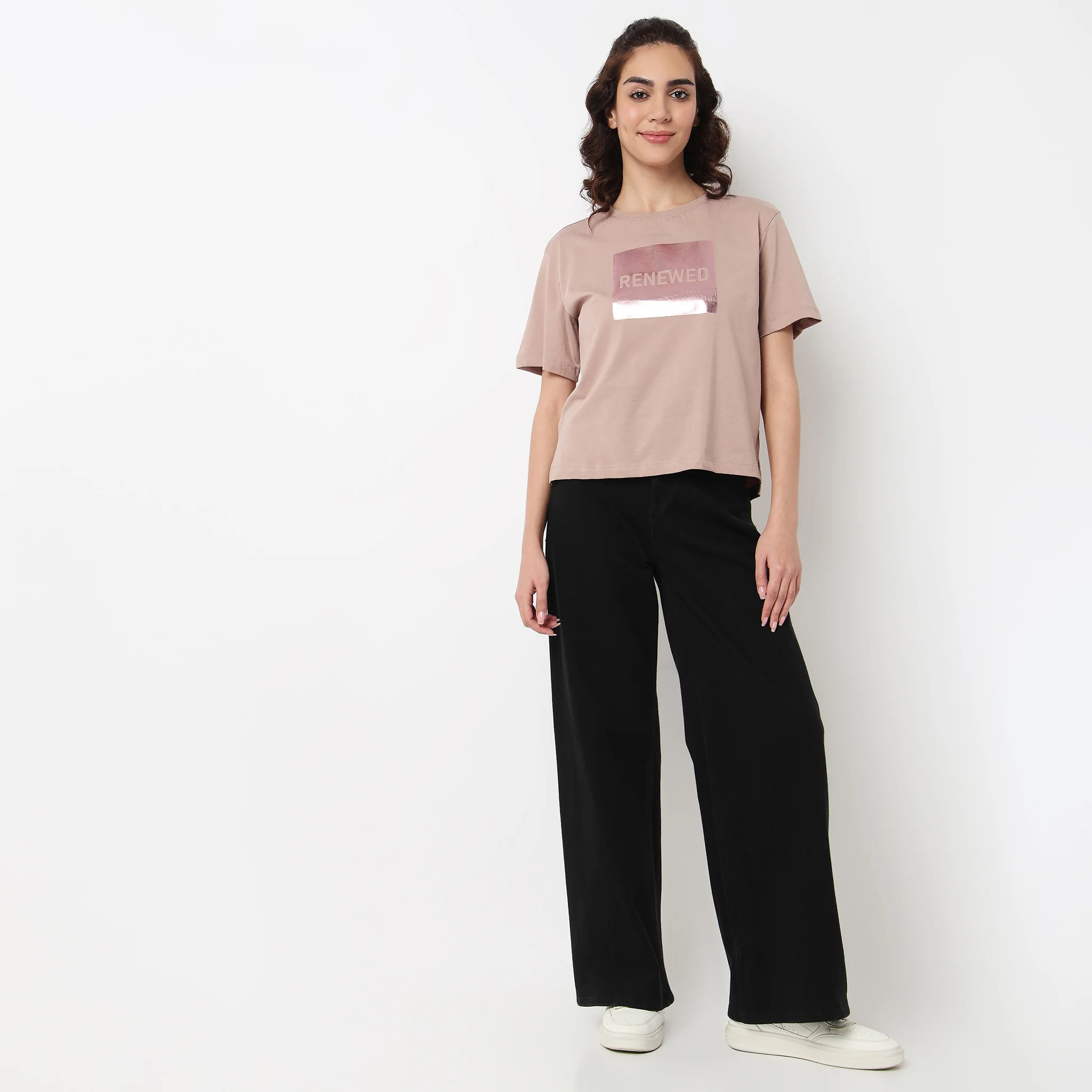 Cotton Crew Neck Graphitee - Image 5