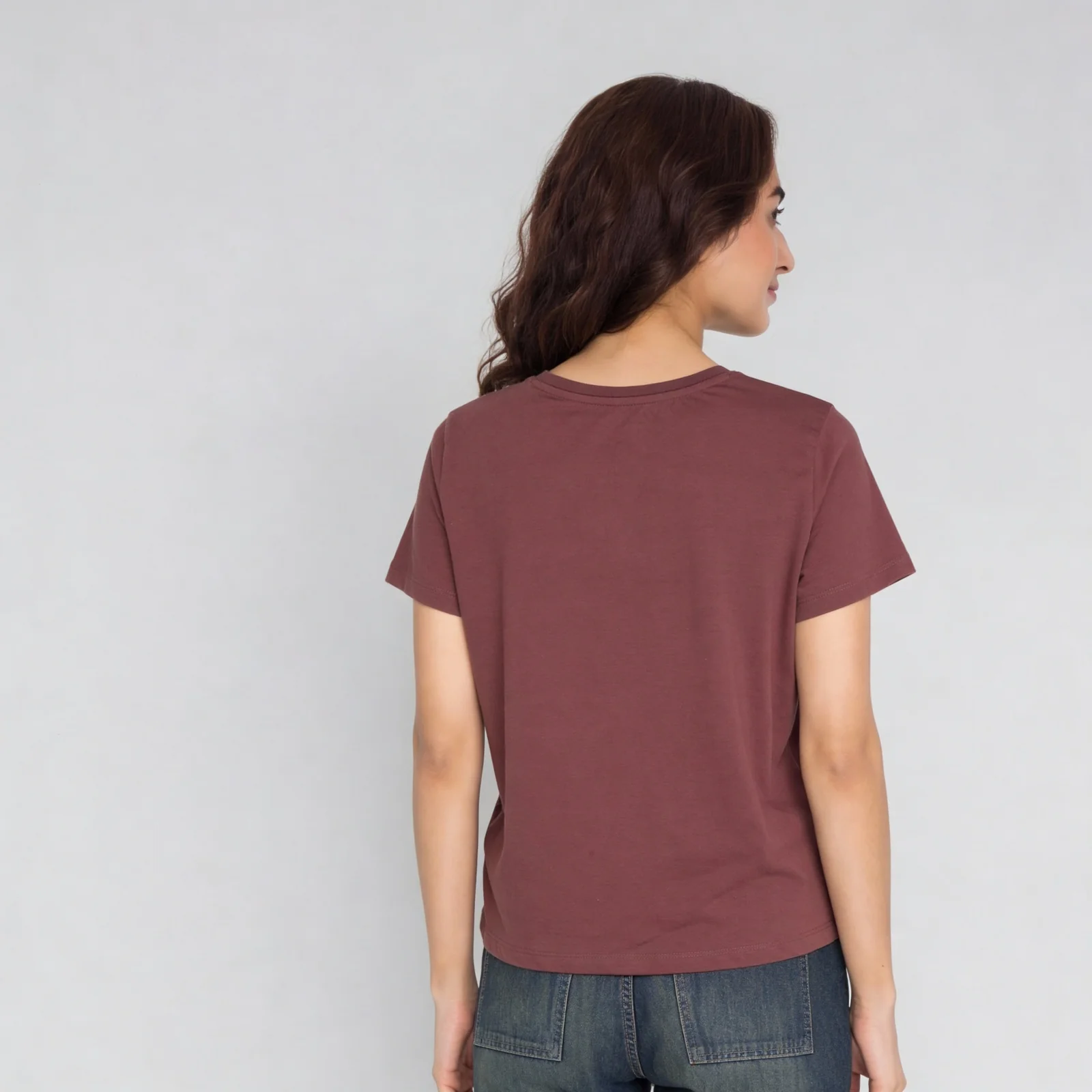 Cotton Crew Neck Graphitee - Image 3