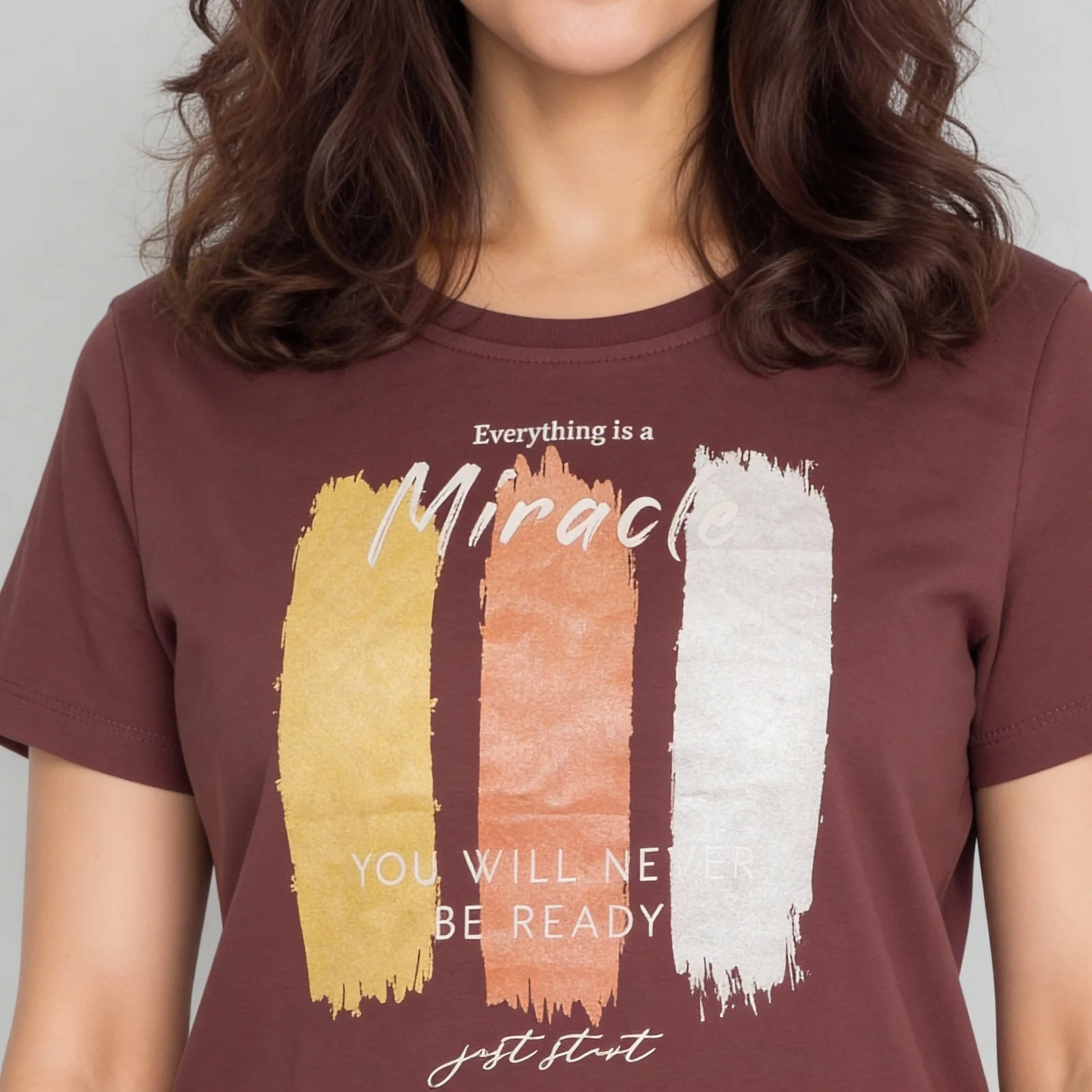 Cotton Crew Neck Graphitee - Image 4