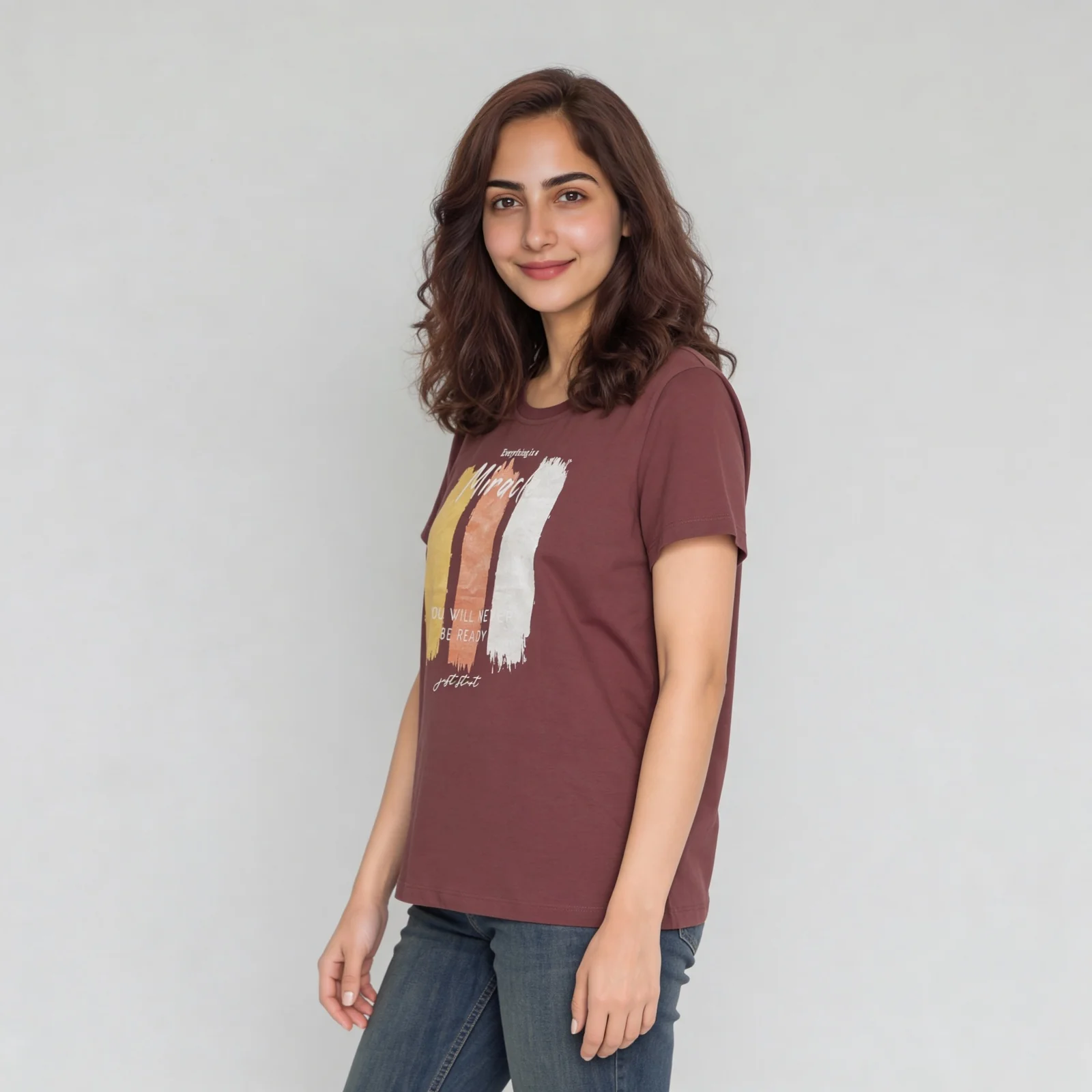 Cotton Crew Neck Graphitee - Image 5