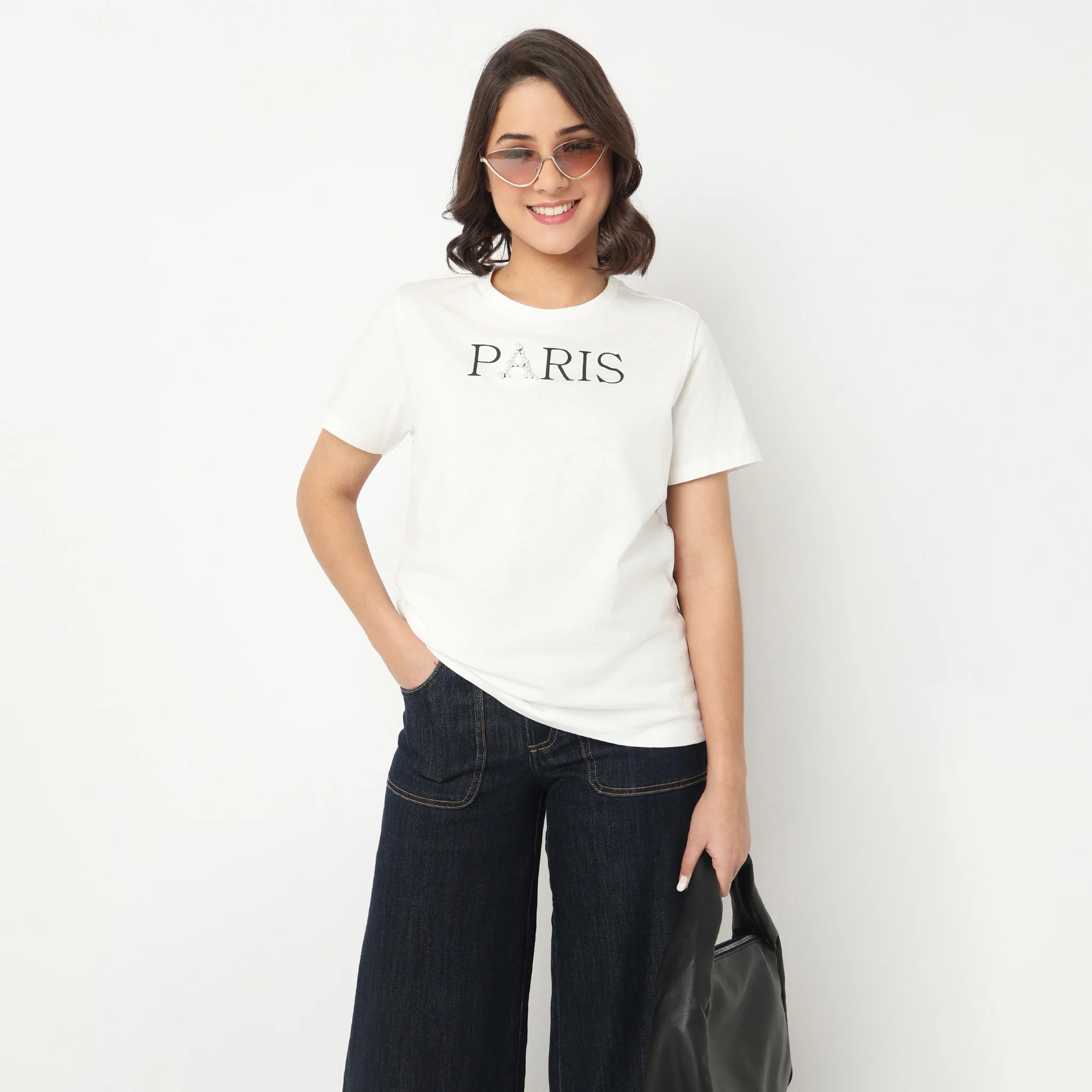 Cotton Crew Neck Graphitee - Image 2