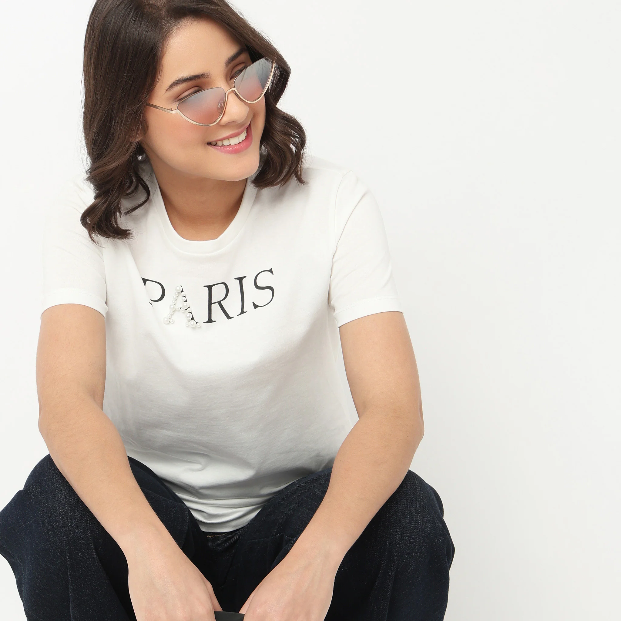 Cotton Crew Neck Graphitee - Image 4