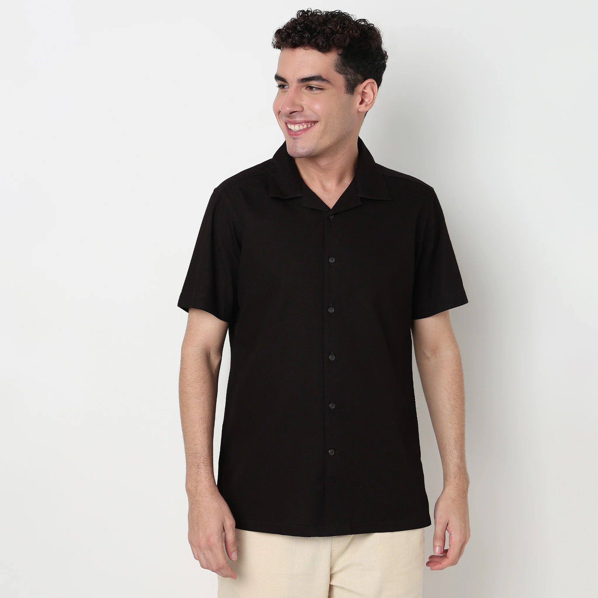 Cotton Cuban Shirt - Image 2