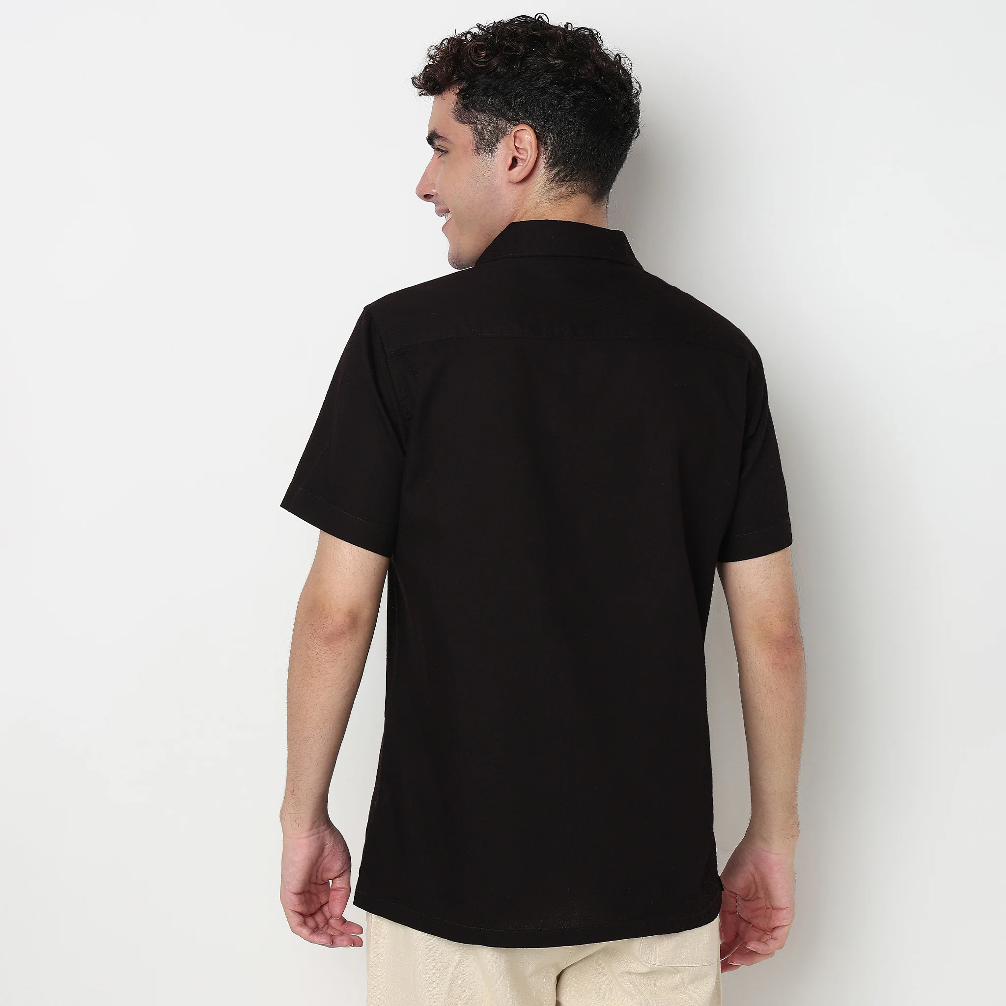 Cotton Cuban Shirt - Image 3