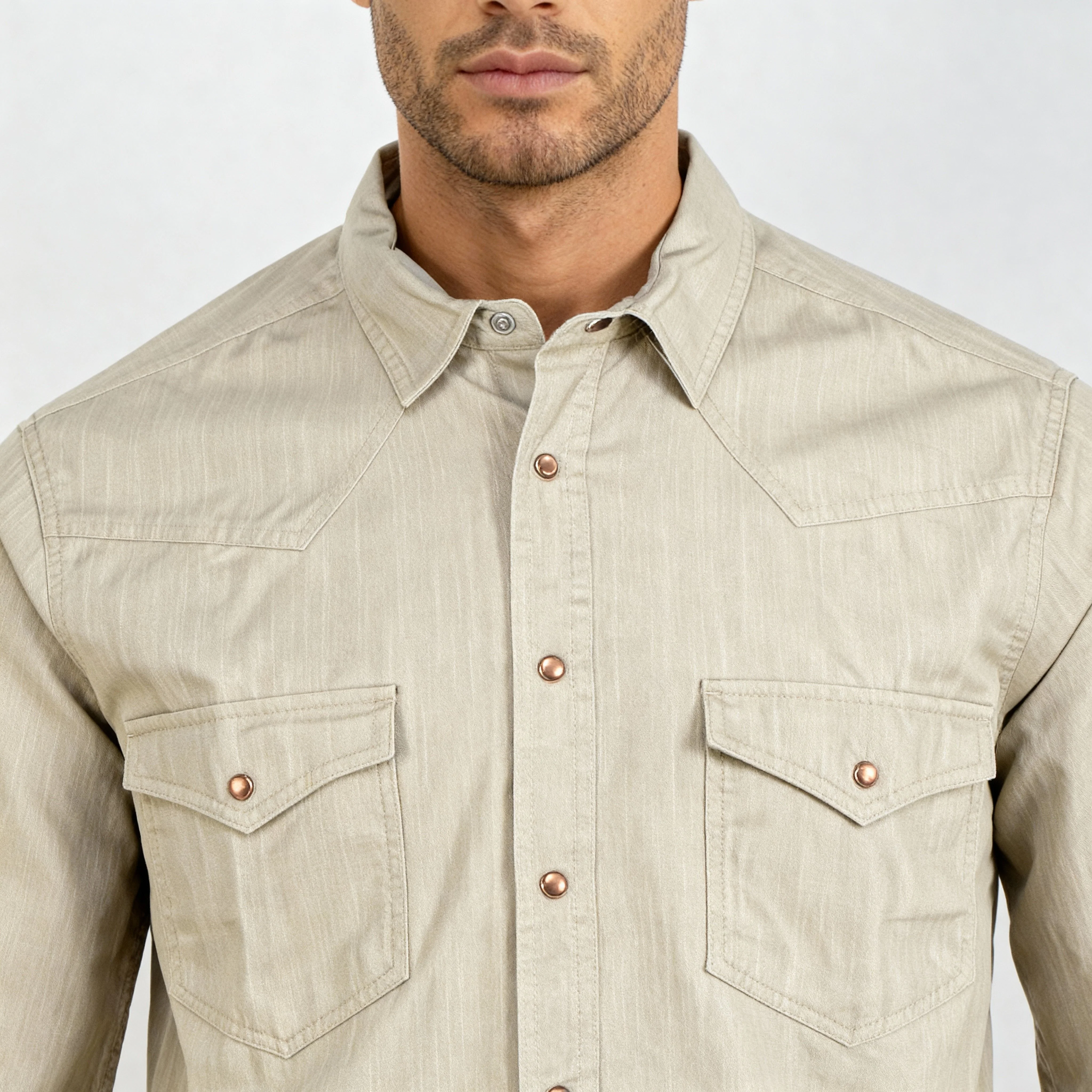 Cotton Double Pocket Alpha Shirt - Image 4