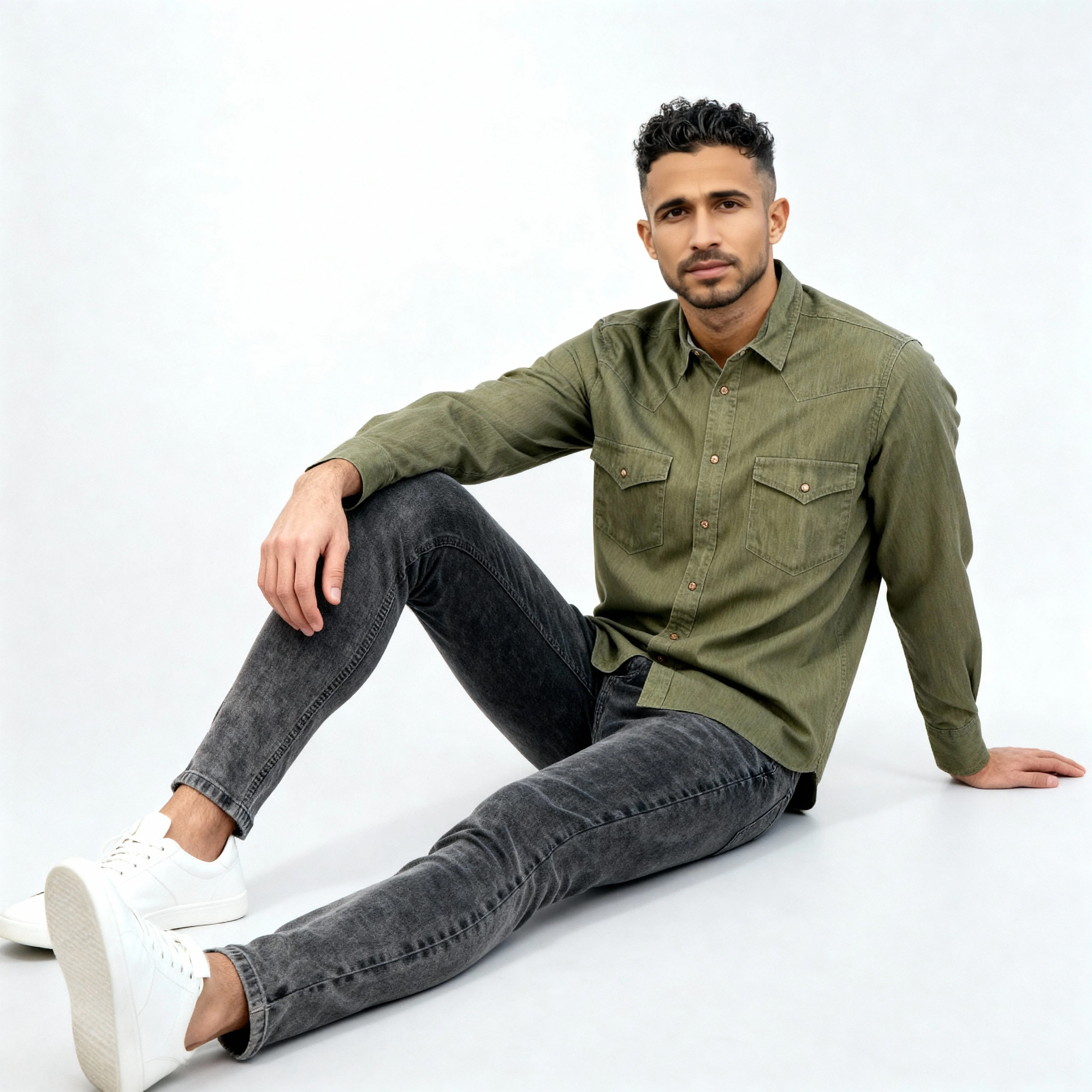 Cotton Double Pocket Alpha Shirt - Image 6