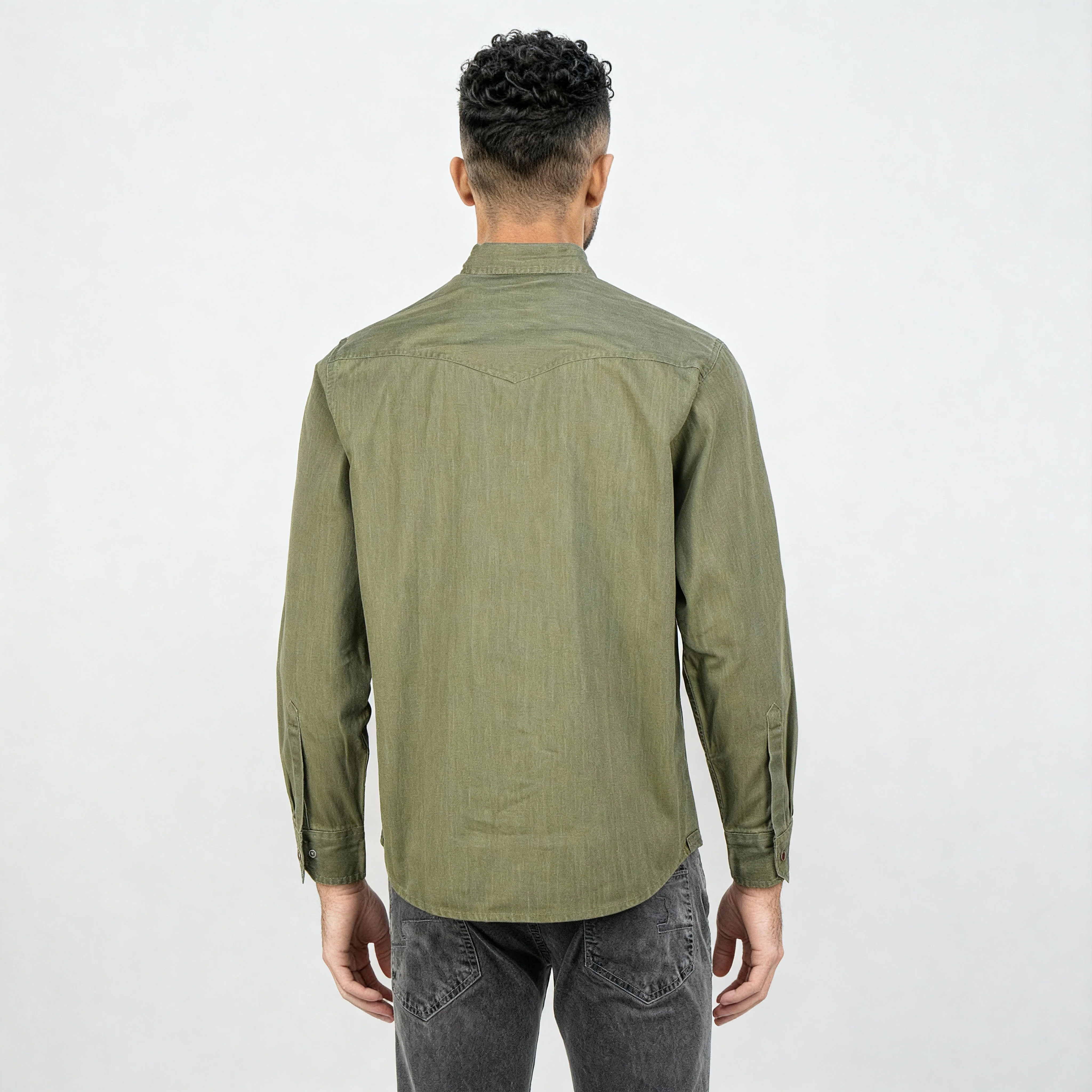 Cotton Double Pocket Alpha Shirt - Image 8