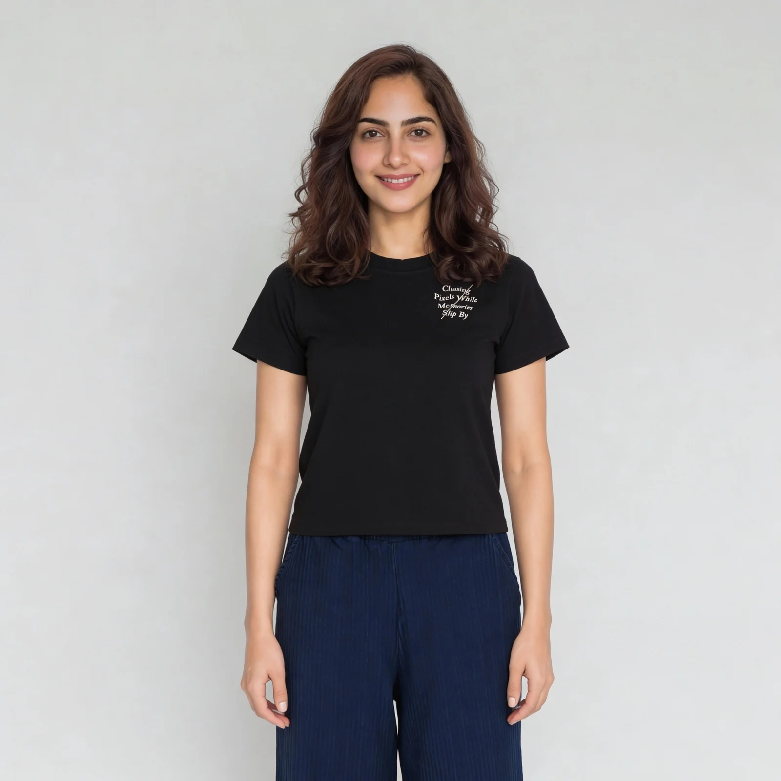 Graphic Crew Neck T-Shirt - Image 2