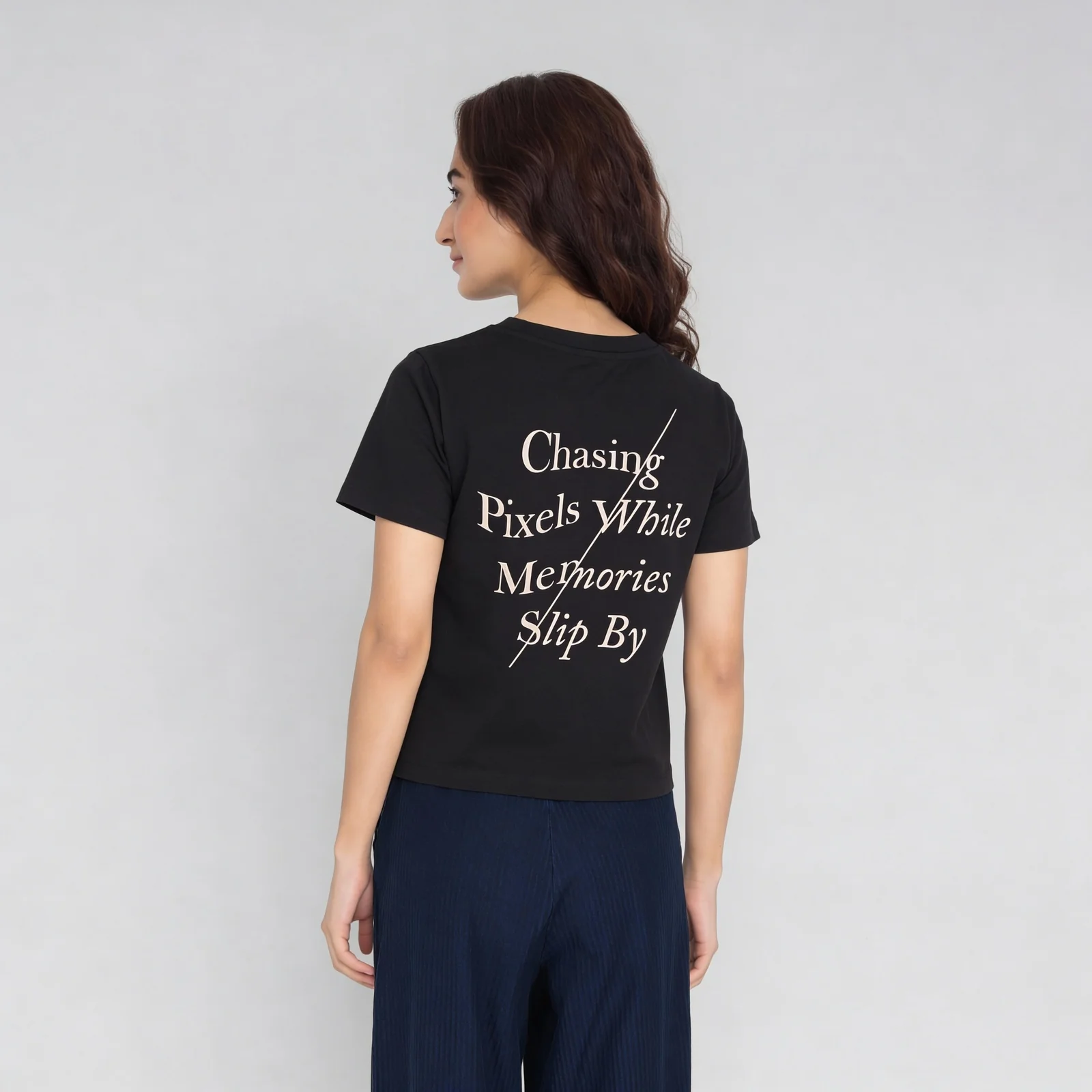 Graphic Crew Neck T-Shirt - Image 3