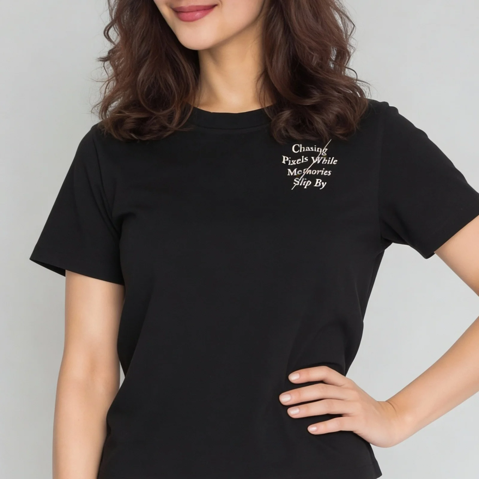 Graphic Crew Neck T-Shirt - Image 4