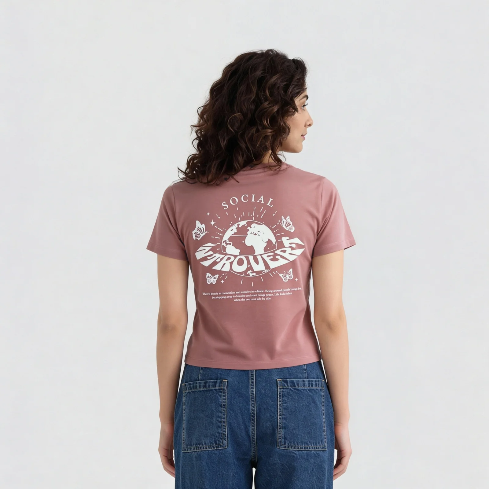 Graphic Crew Neck T-Shirt - Image 3