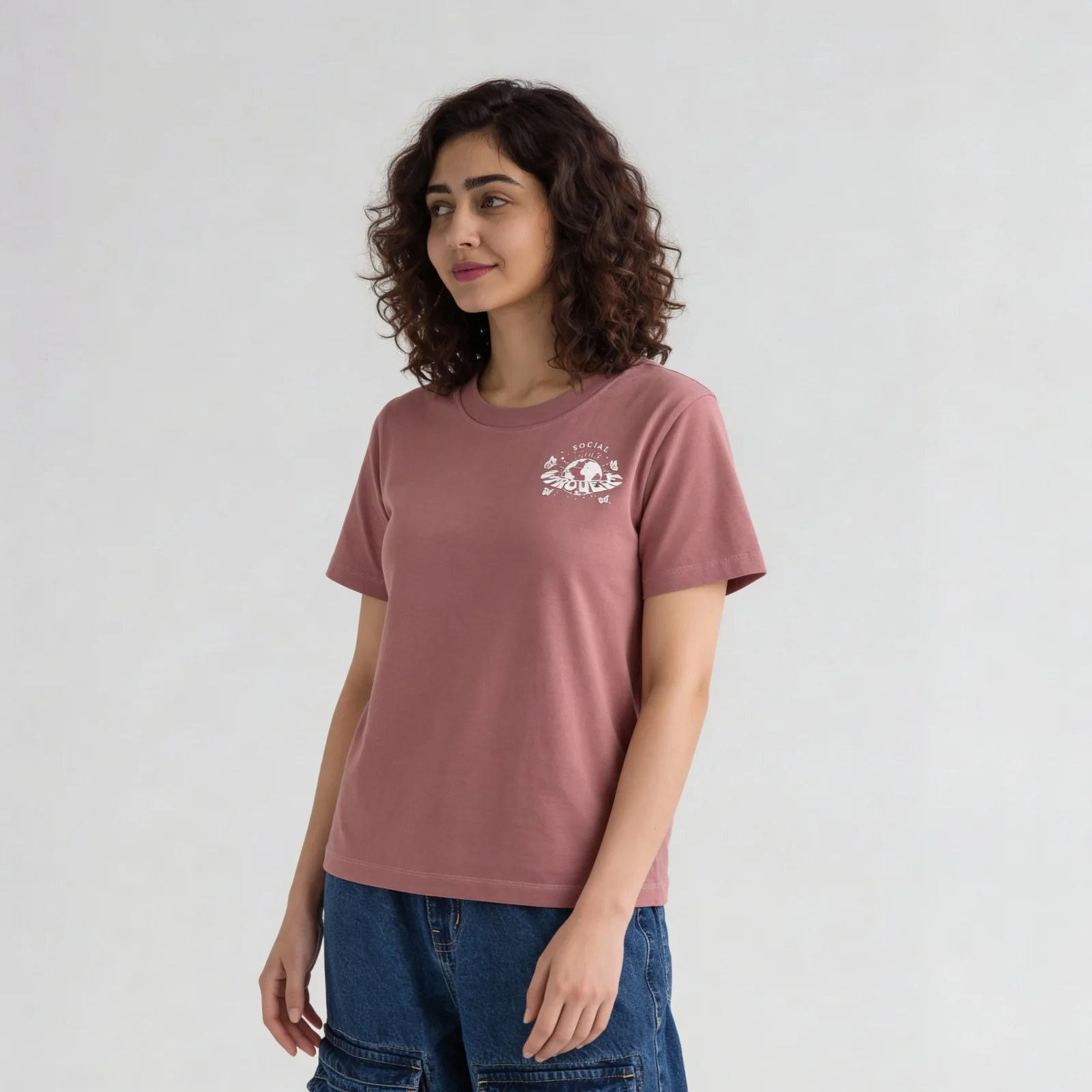 Graphic Crew Neck T-Shirt - Image 5